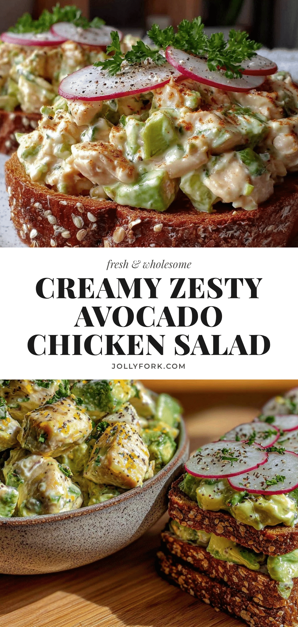 avocado chicken salad recipe