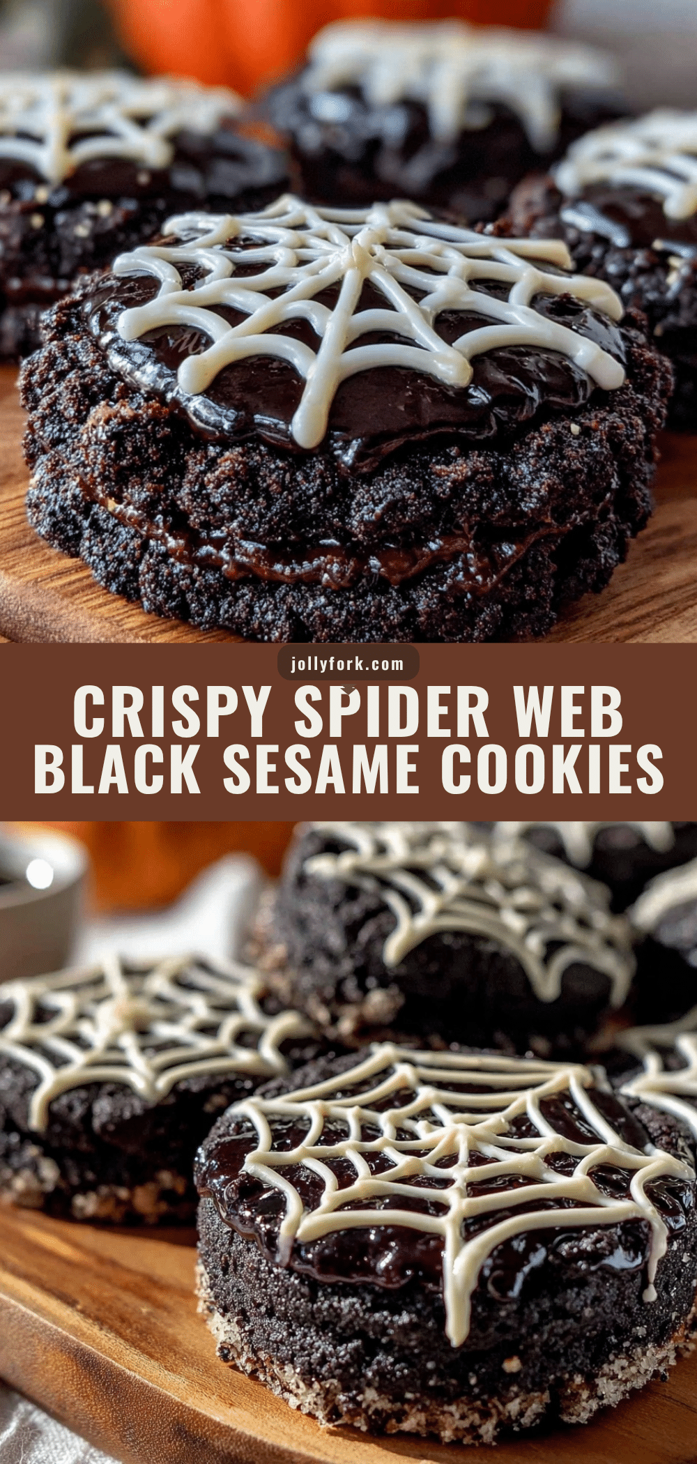 black sesame shortbread cookies recipe