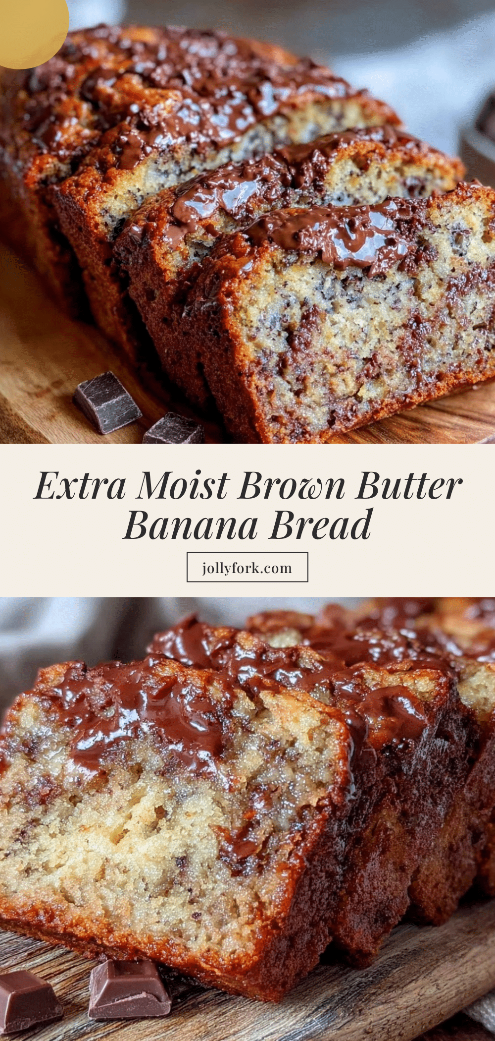brown butter banana bread recipe