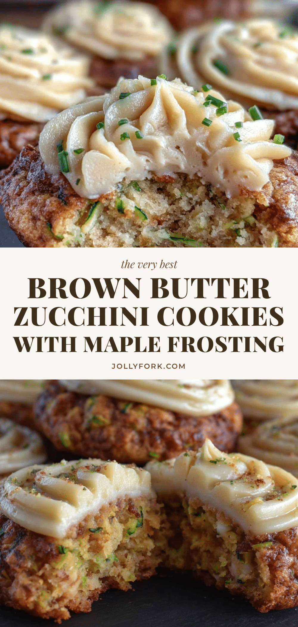 brown butter zucchini cookies recipe