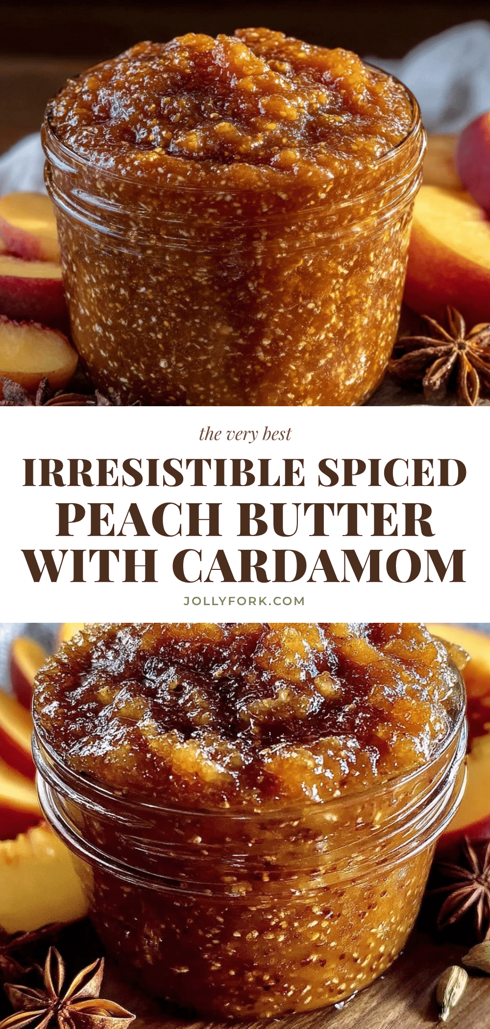 cozy spiced peach butter recipe