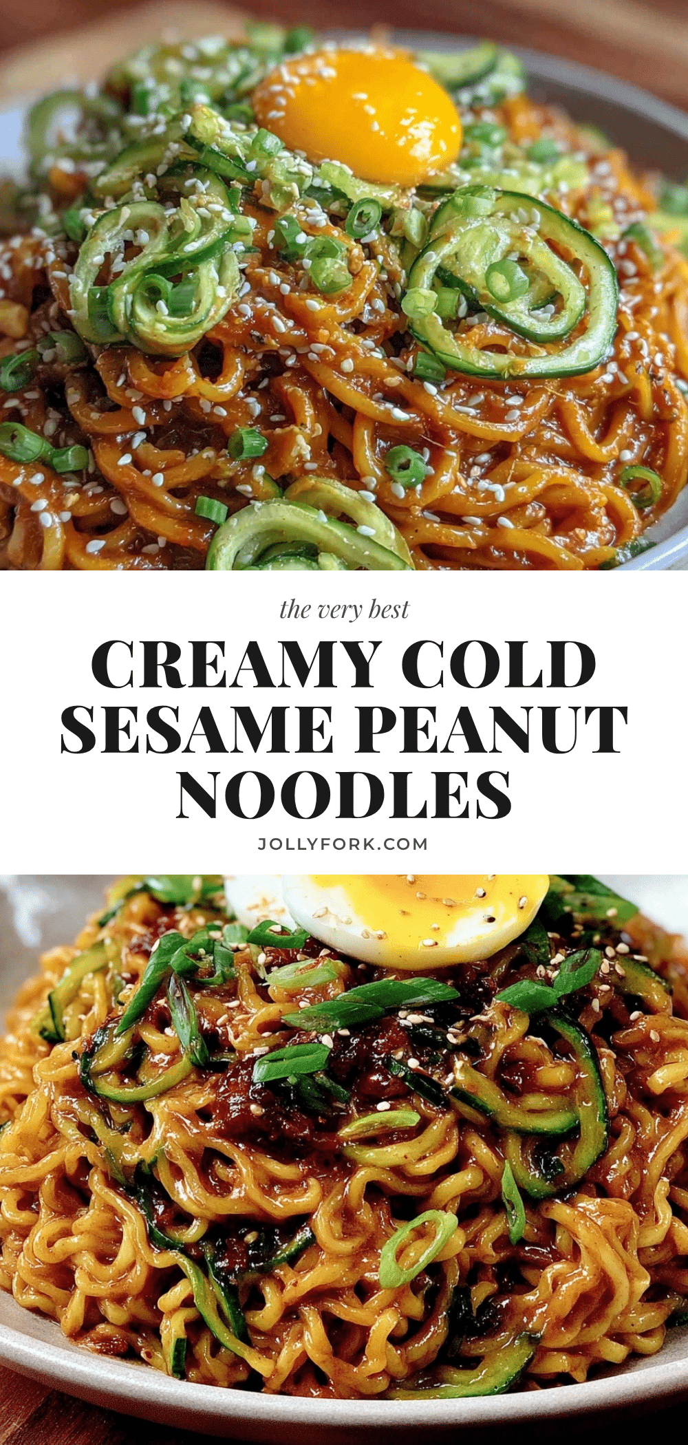 creamy cold sesame peanut noodles recipe