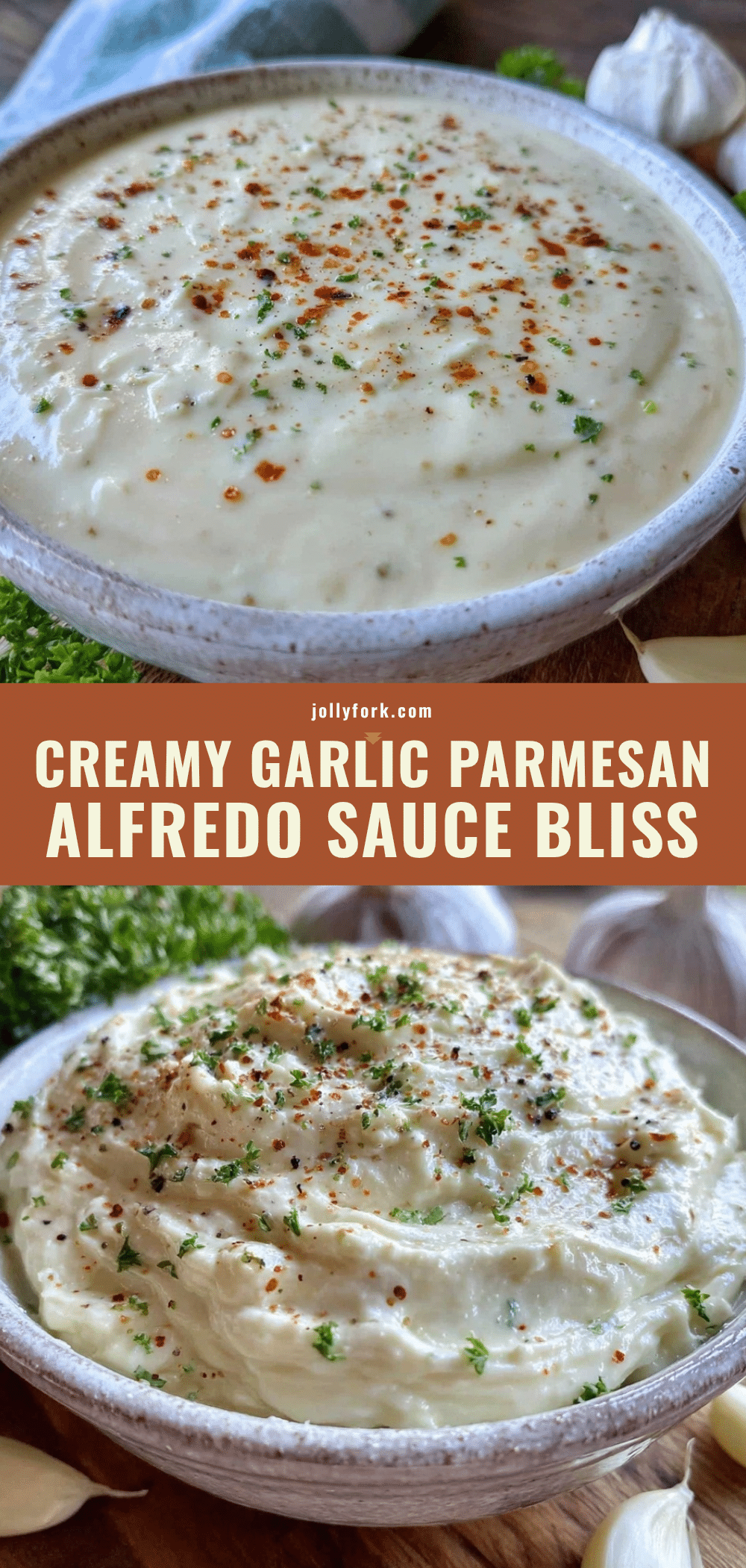 creamy garlic parmesan alfredo sauce recipe