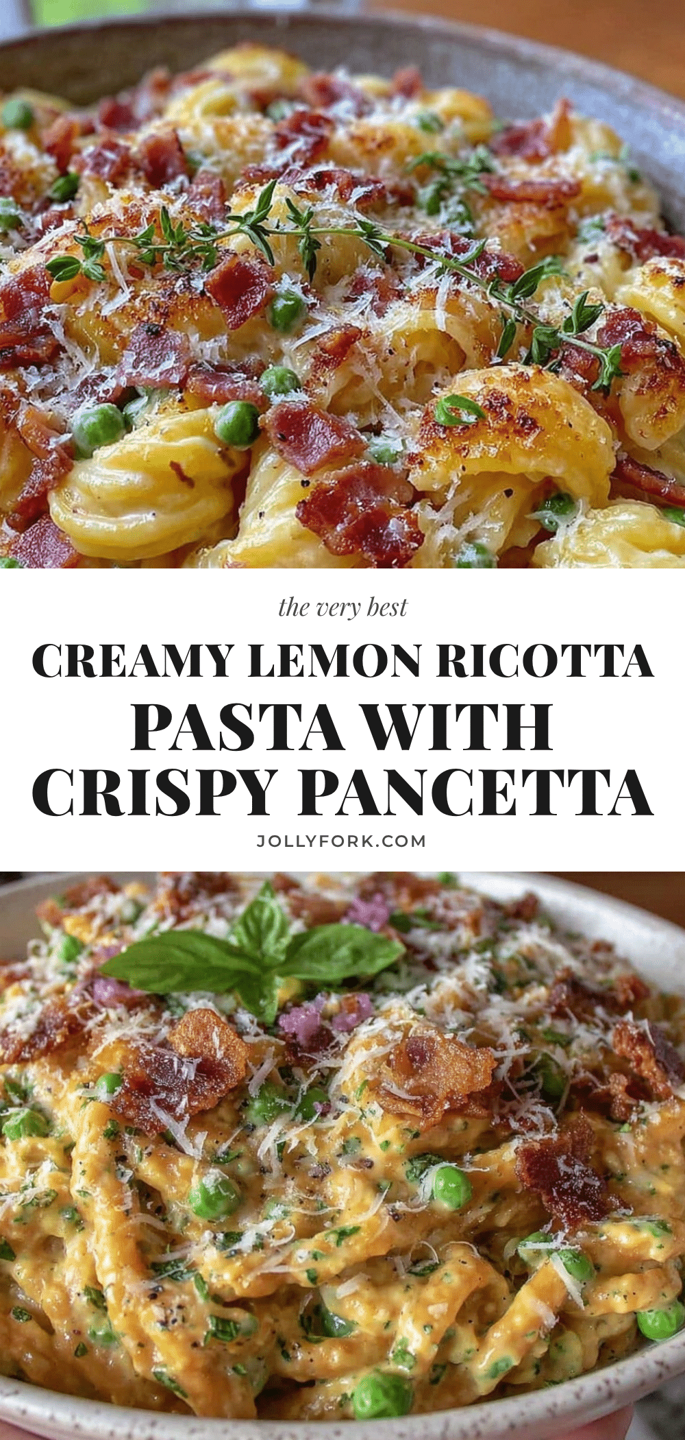 creamy lemon ricotta pasta recipe