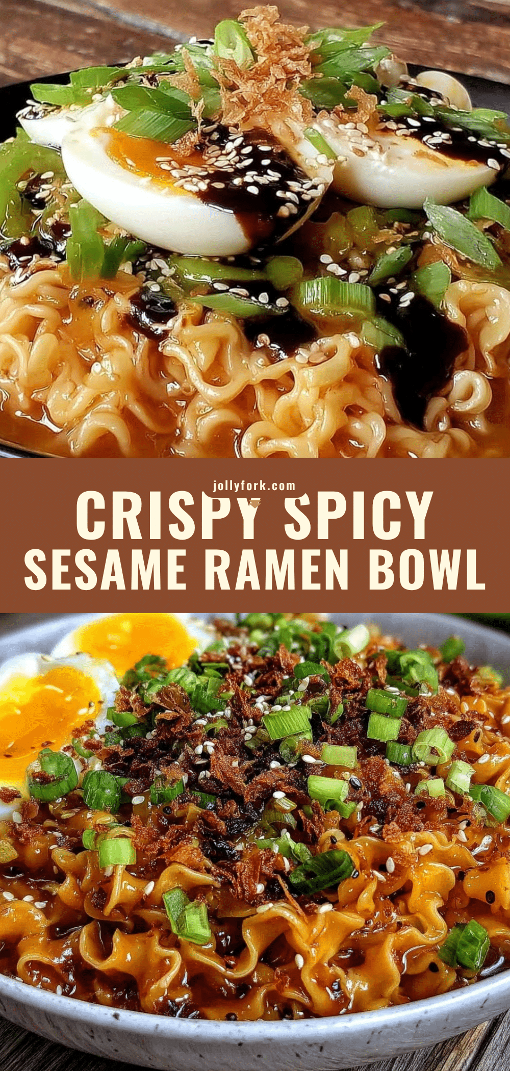 crispy sesame chili crisp ramen recipe