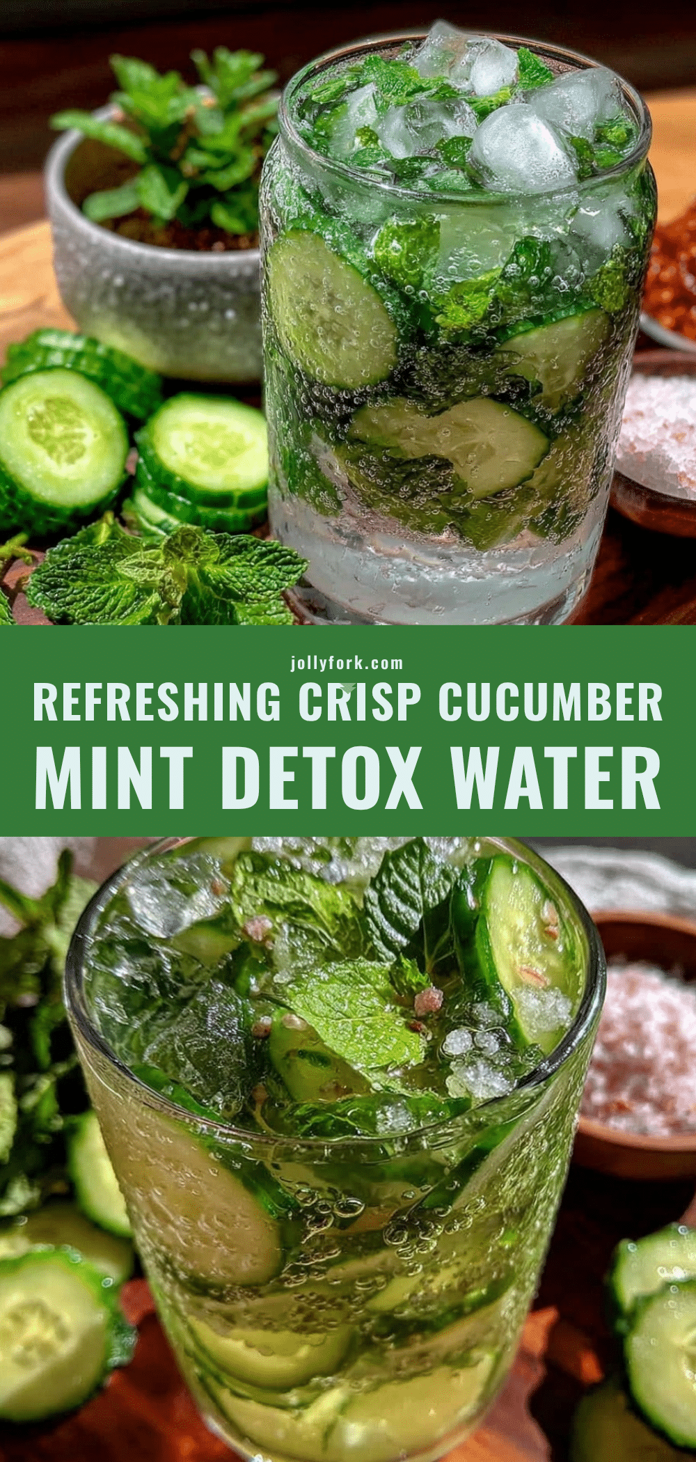 cucumber mint detox water recipe