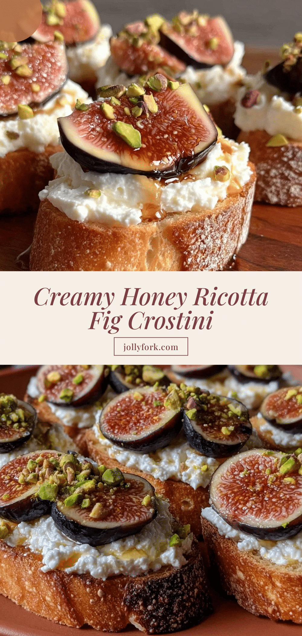fresh honey ricotta crostini recipe