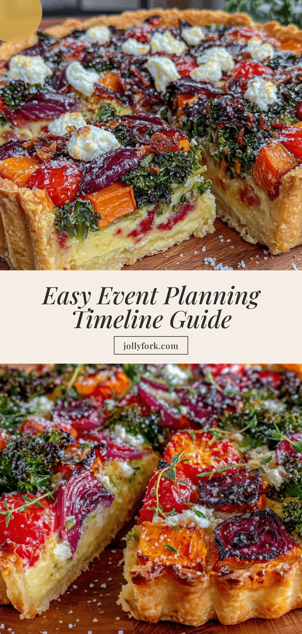fresh seasonal vegetable tart recipe