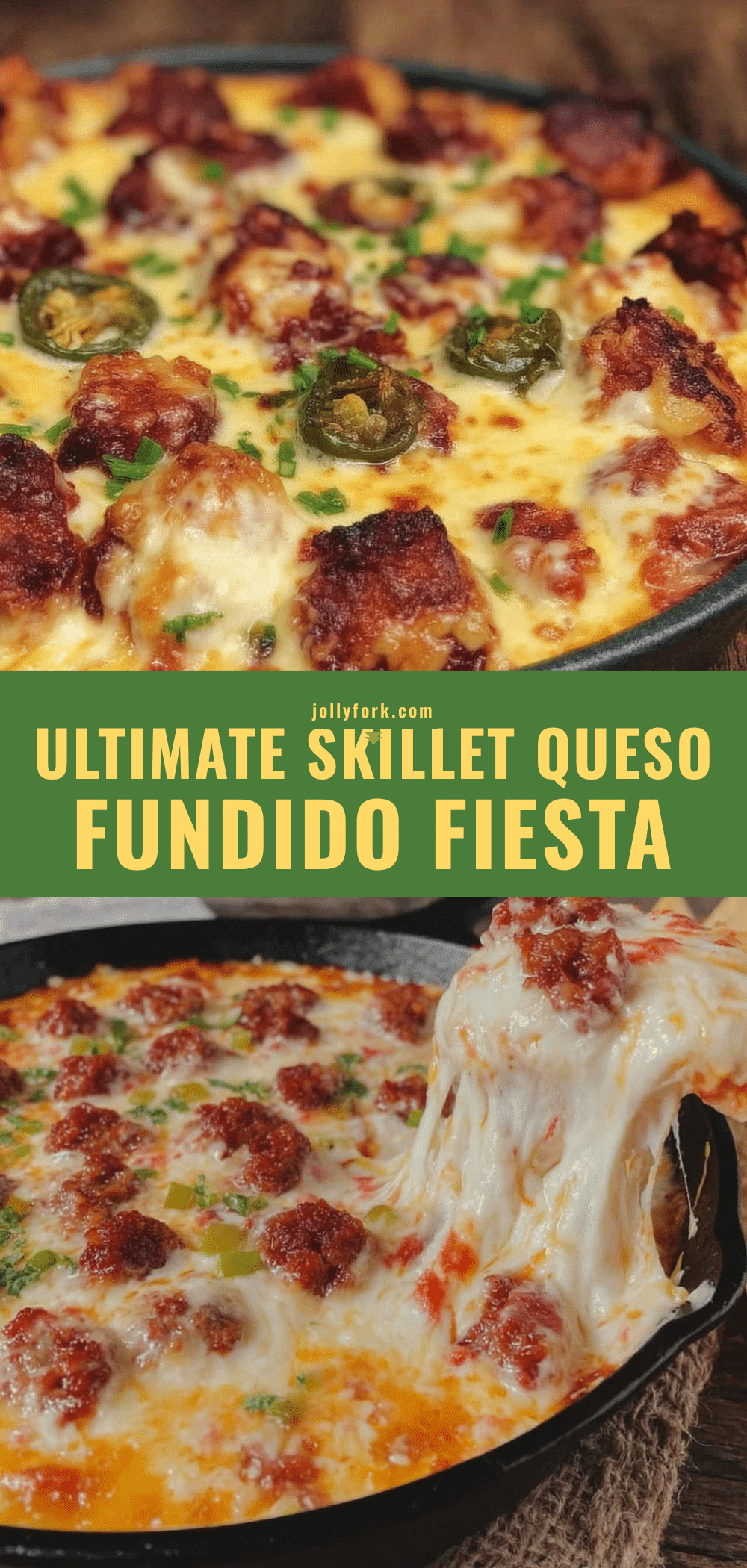 giant skillet queso fundido recipe