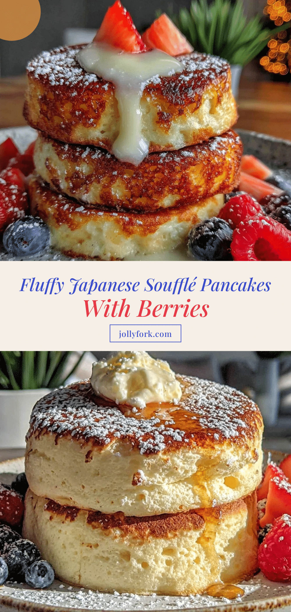 Japanese soufflé pancakes recipe