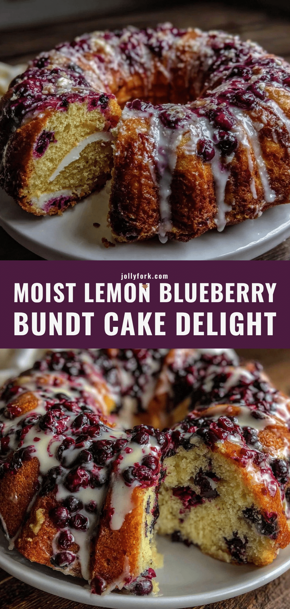 lemon blueberry bundt cake recipe