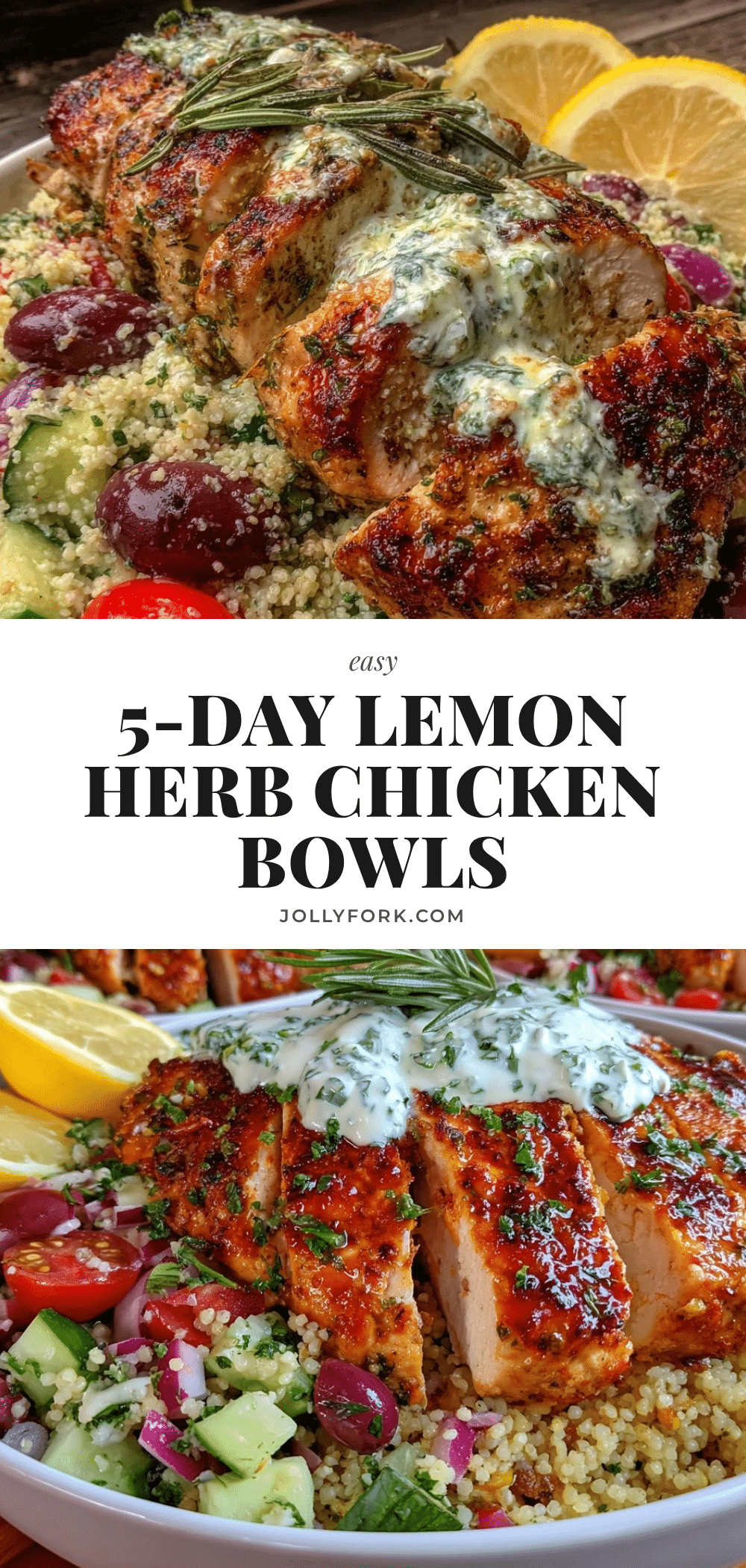 Mediterranean meal prep bowls recipe