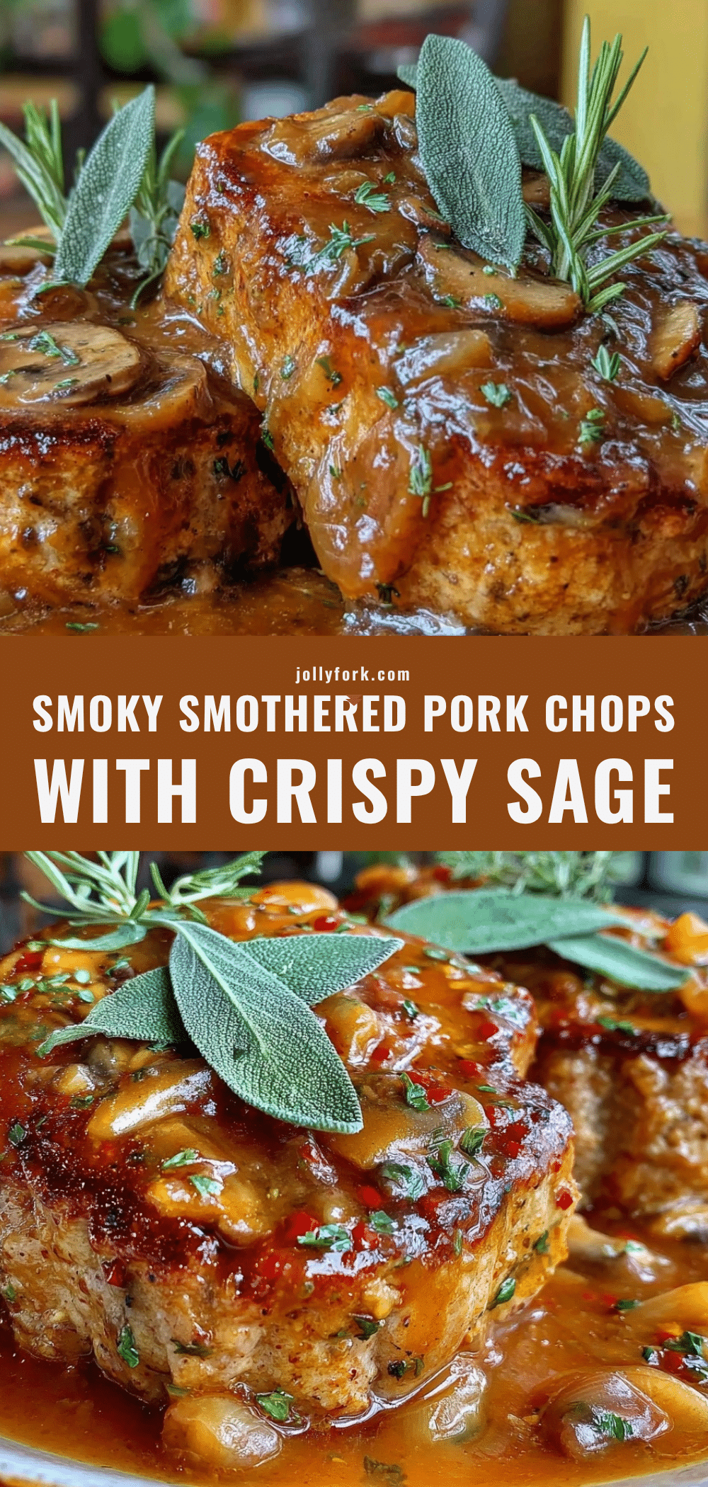 savory smothered pork chops recipe