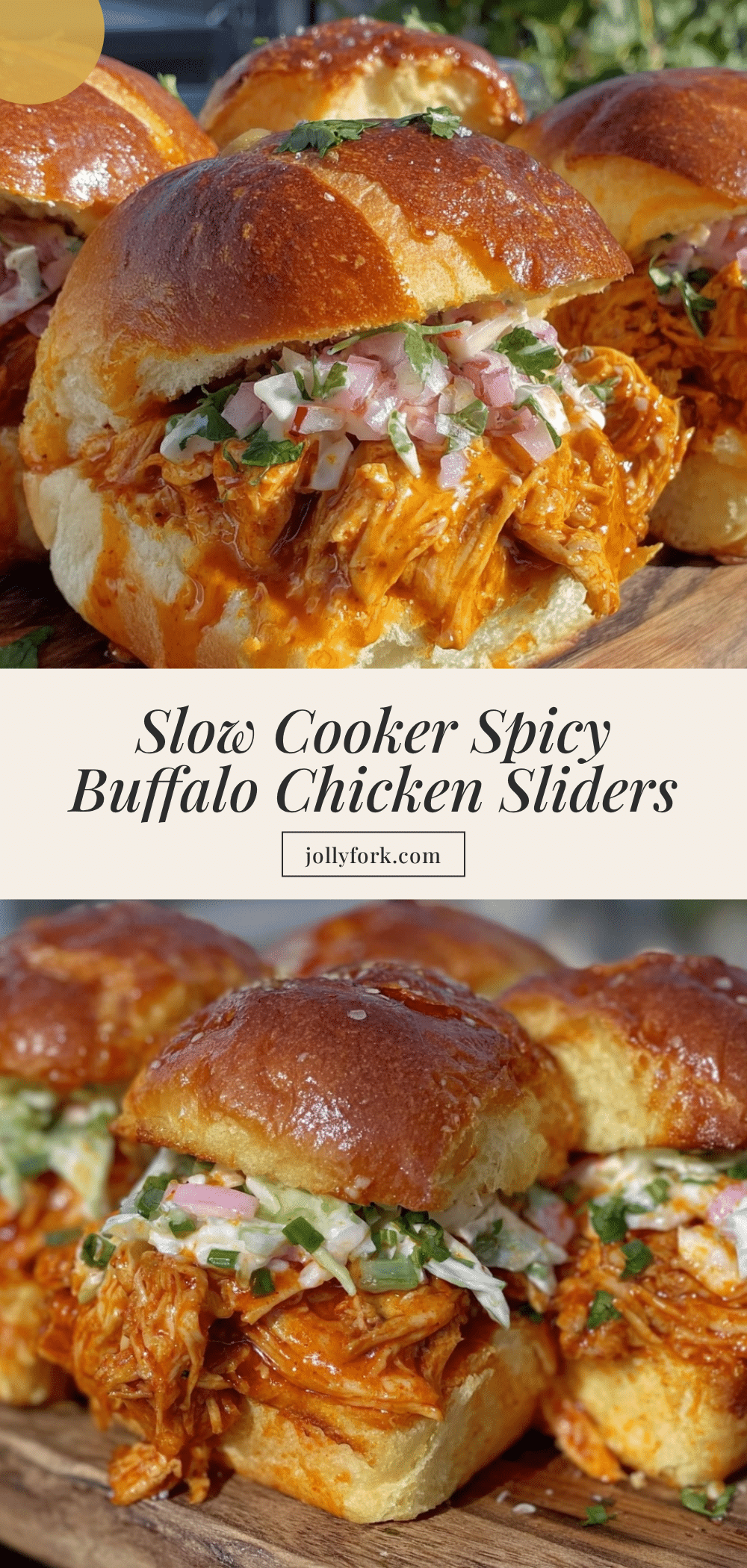 slow cooker buffalo chicken sliders recipe