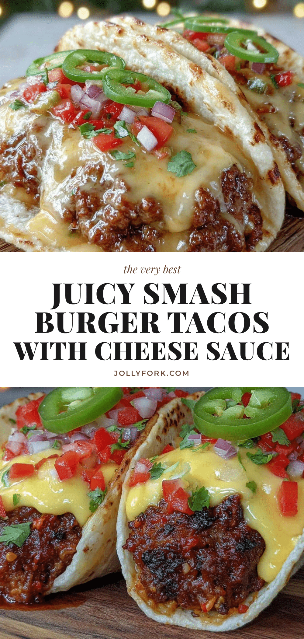 smash burger tacos recipe