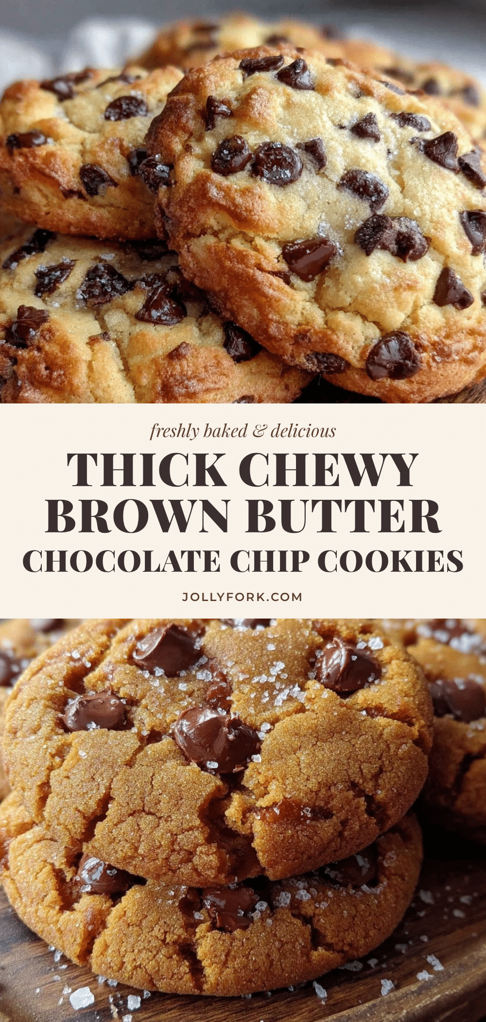thick bakery-style chocolate chip cookies recipe