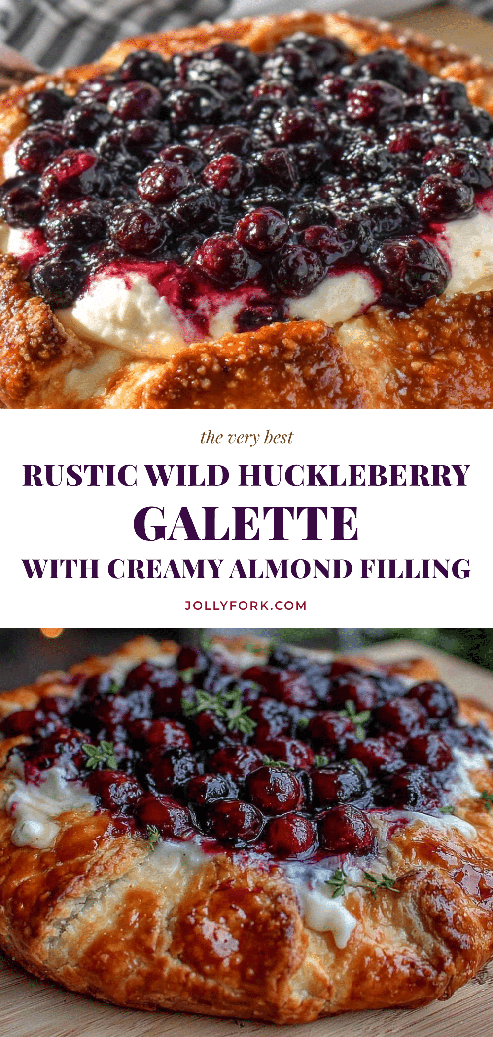 wild huckleberry galette recipe