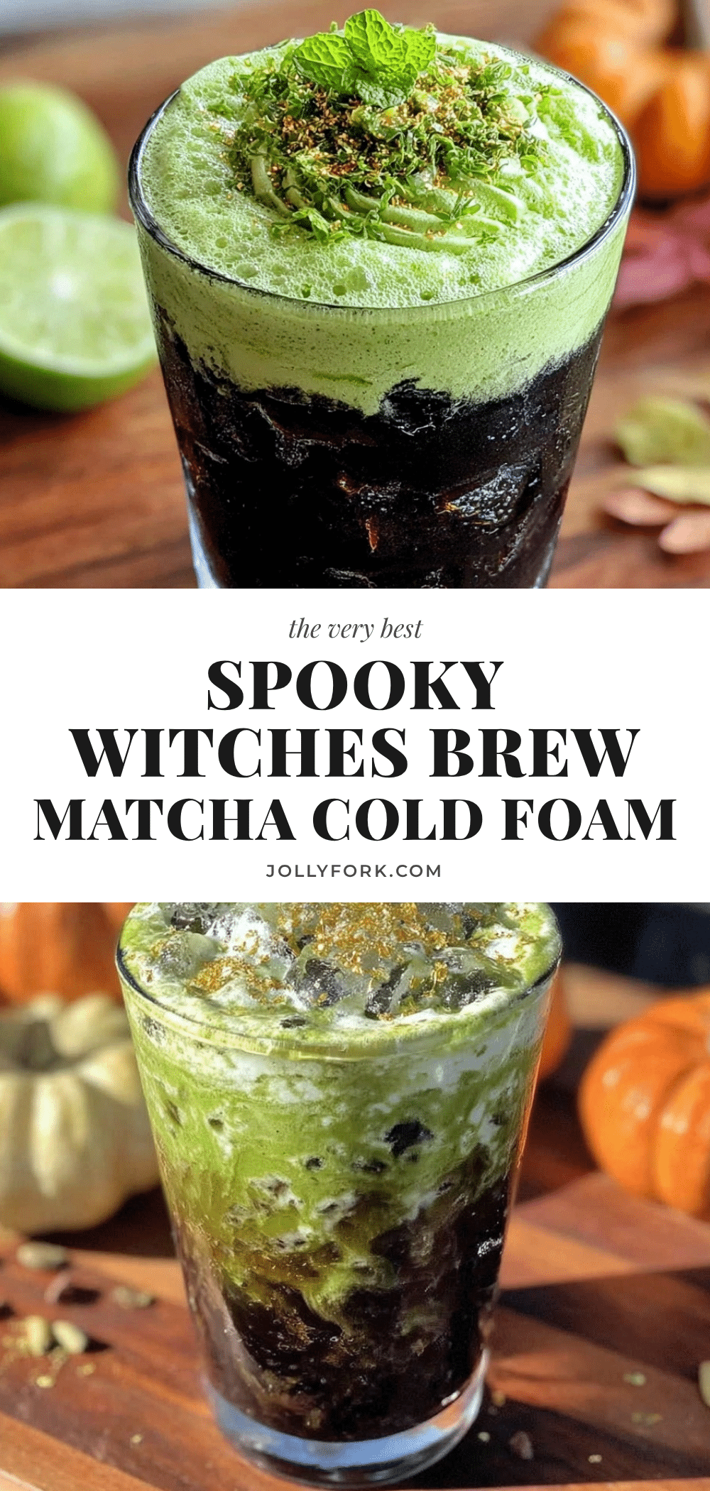 witches brew matcha cold foam recipe