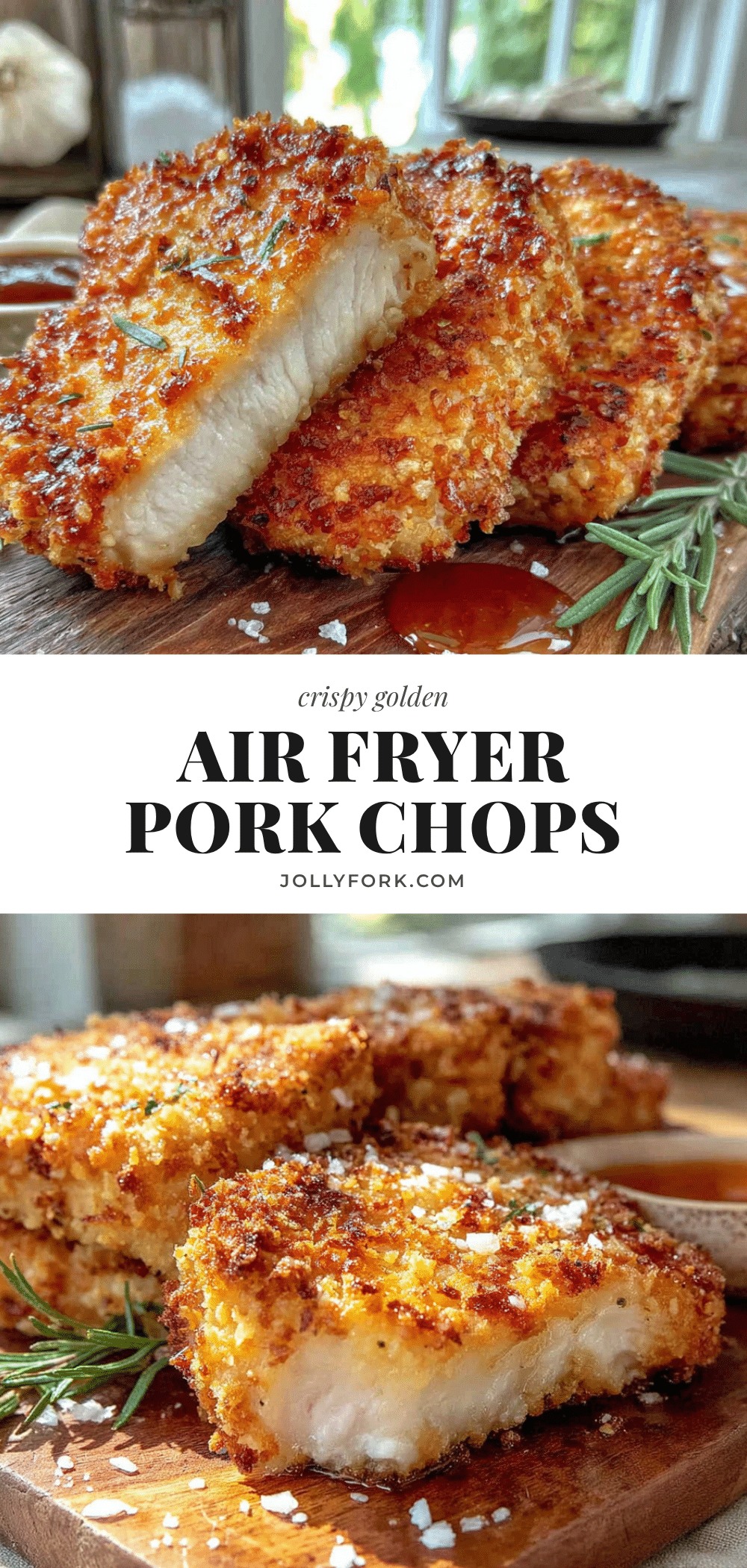 air fryer pork chops recipe
