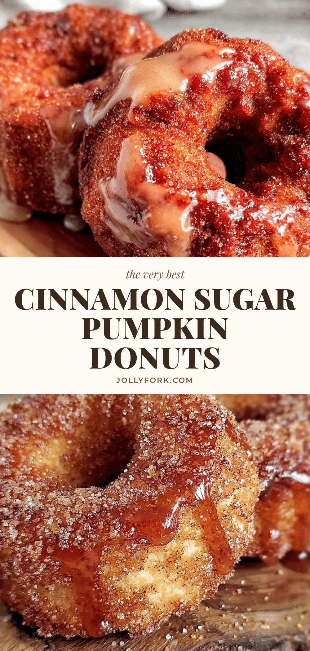 baked pumpkin spice donuts with cinnamon sugar recipe