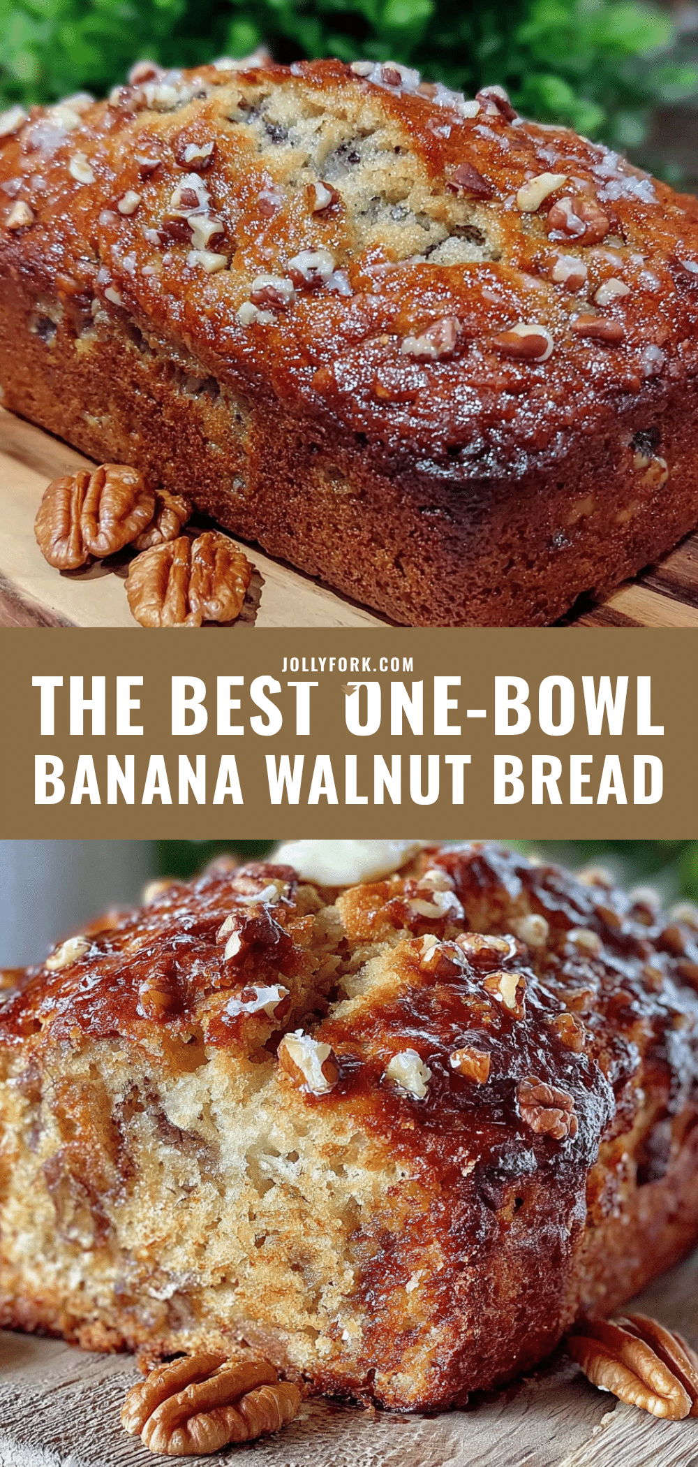 banana walnut bread recipe