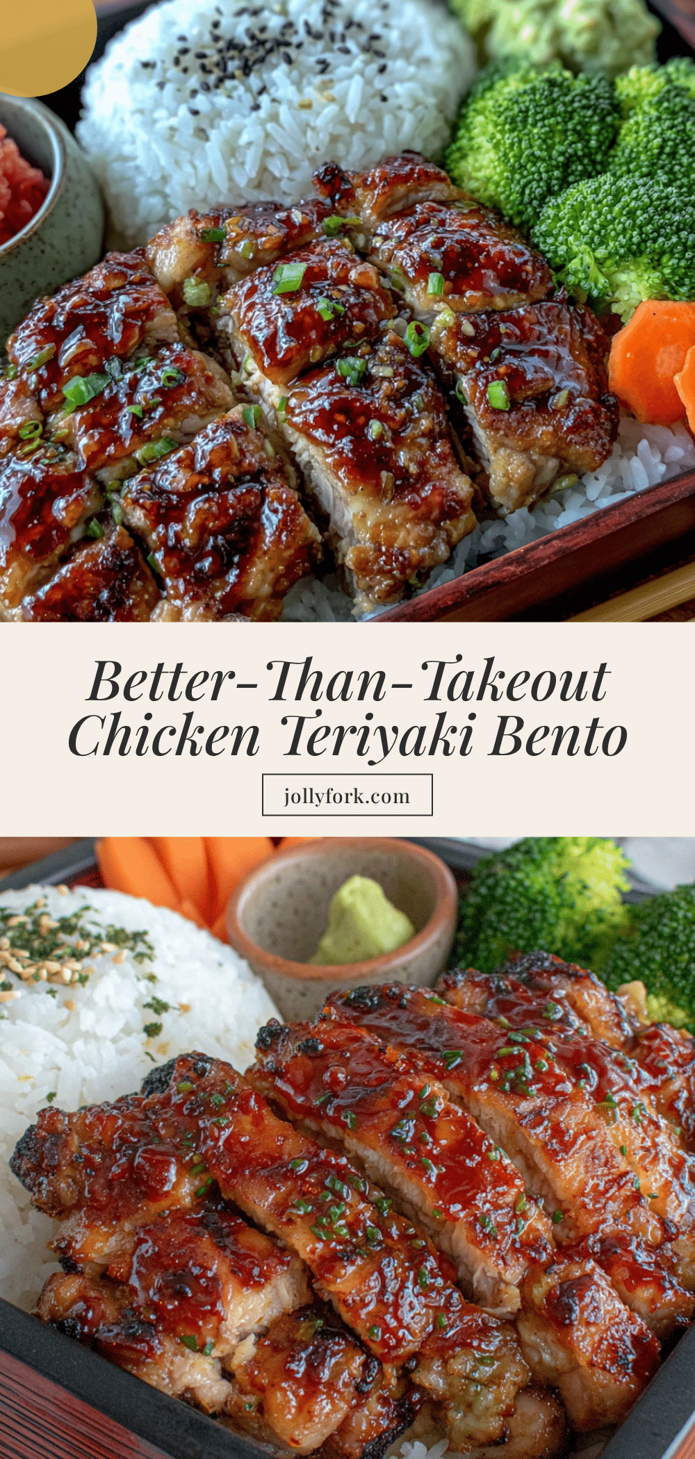chicken teriyaki bento box recipe