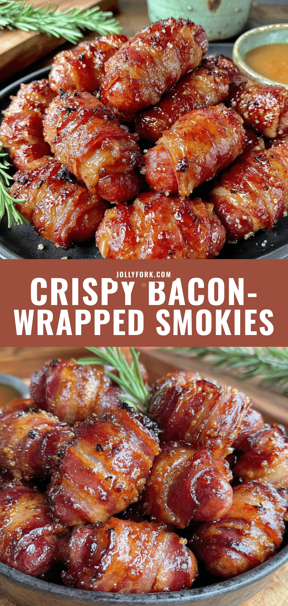 crispy bacon-wrapped little smokies recipe