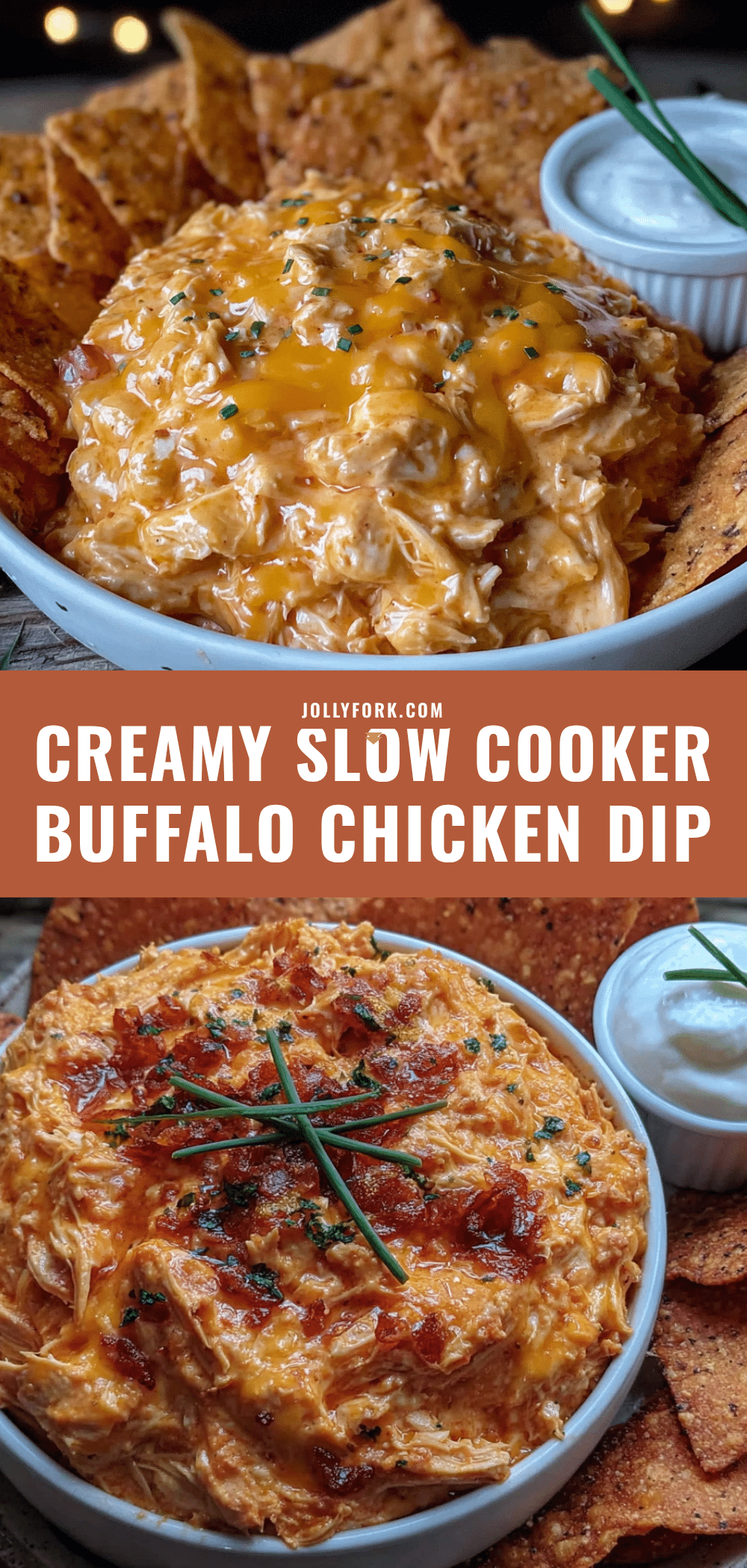 easy slow cooker buffalo chicken dip with ranch recipe