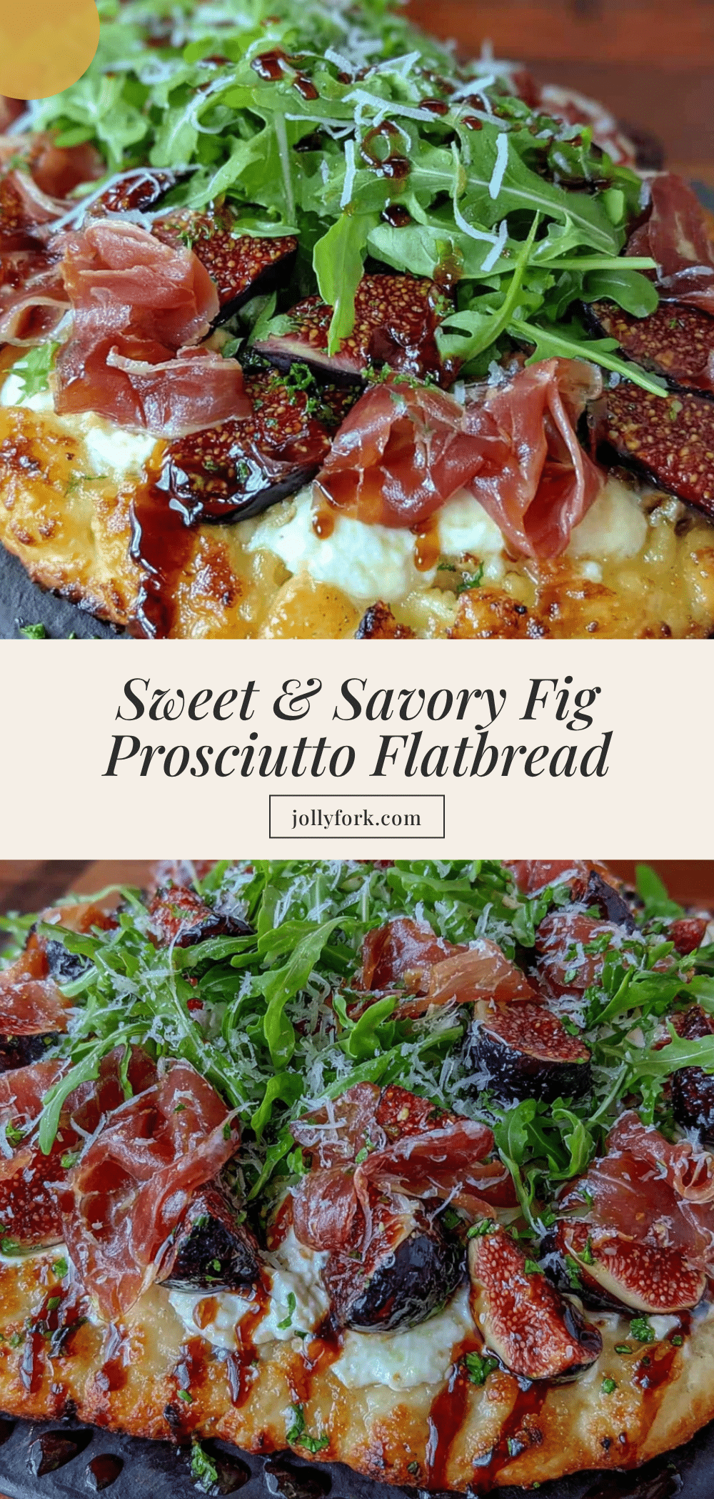 fig and prosciutto flatbread recipe