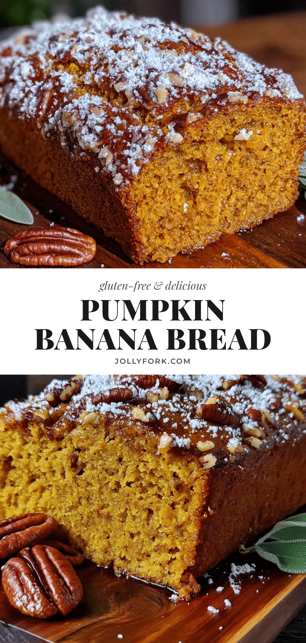 gluten-free pumpkin banana bread recipe