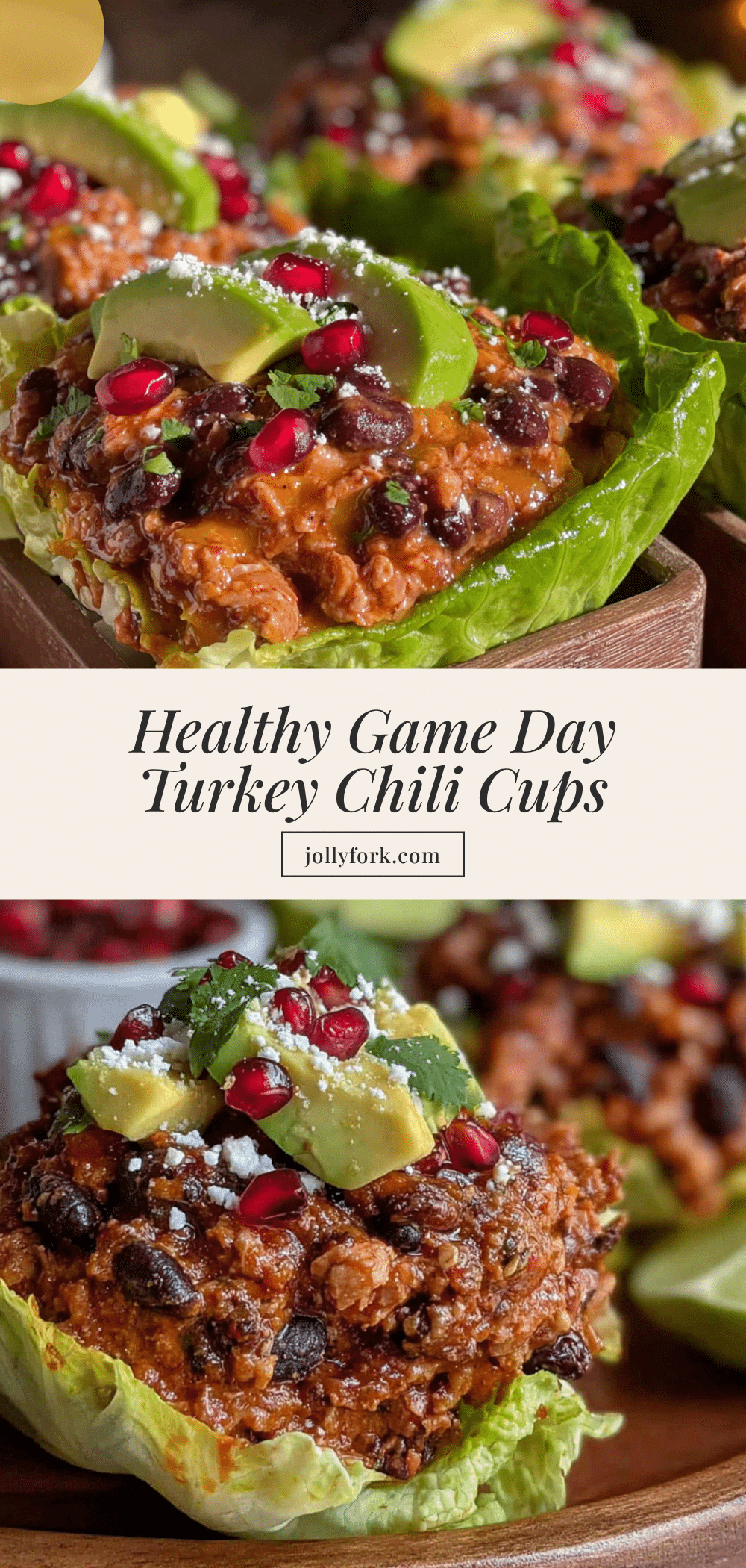 healthy turkey chili lettuce cups recipe