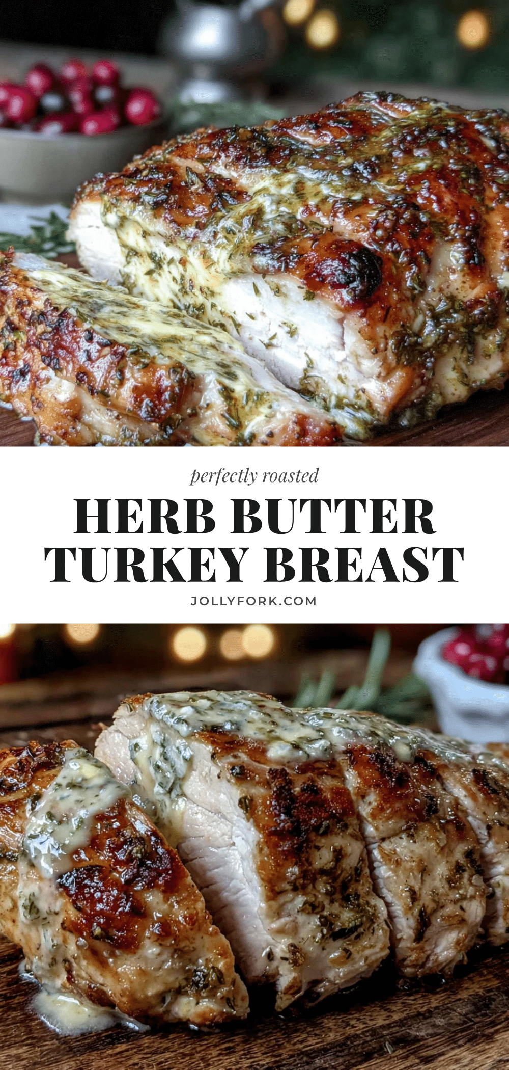 herb butter roasted turkey breast recipe