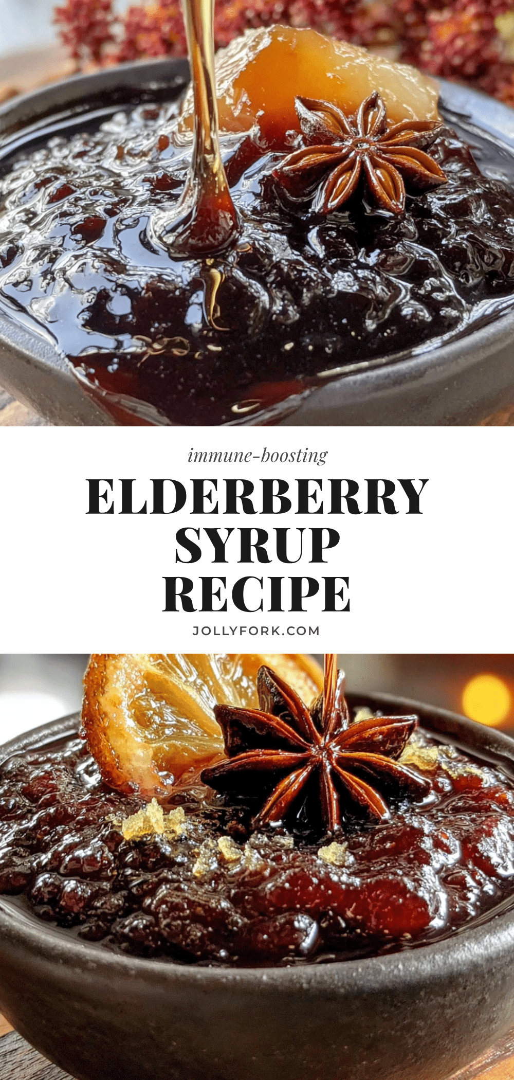 homemade elderberry syrup recipe