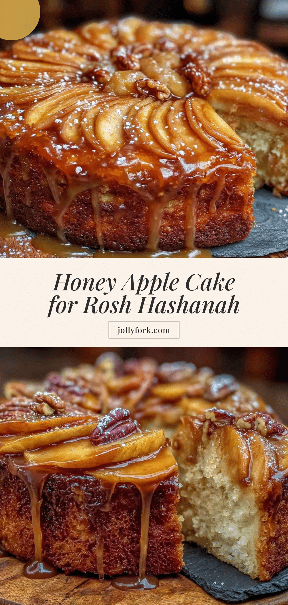 honey apple cake for rosh hashanah recipe
