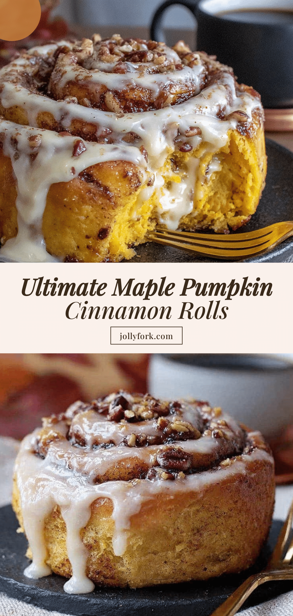 maple pumpkin cinnamon rolls recipe