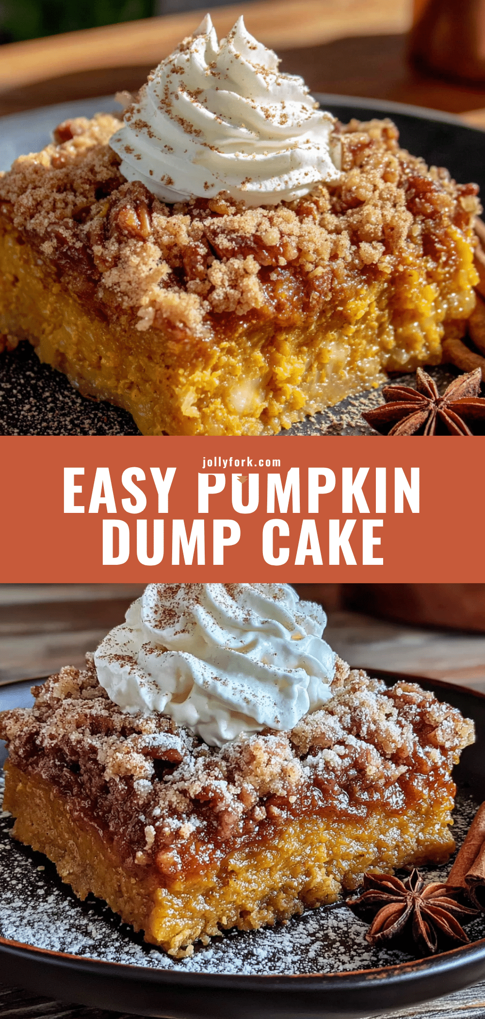 pumpkin dump cake recipe
