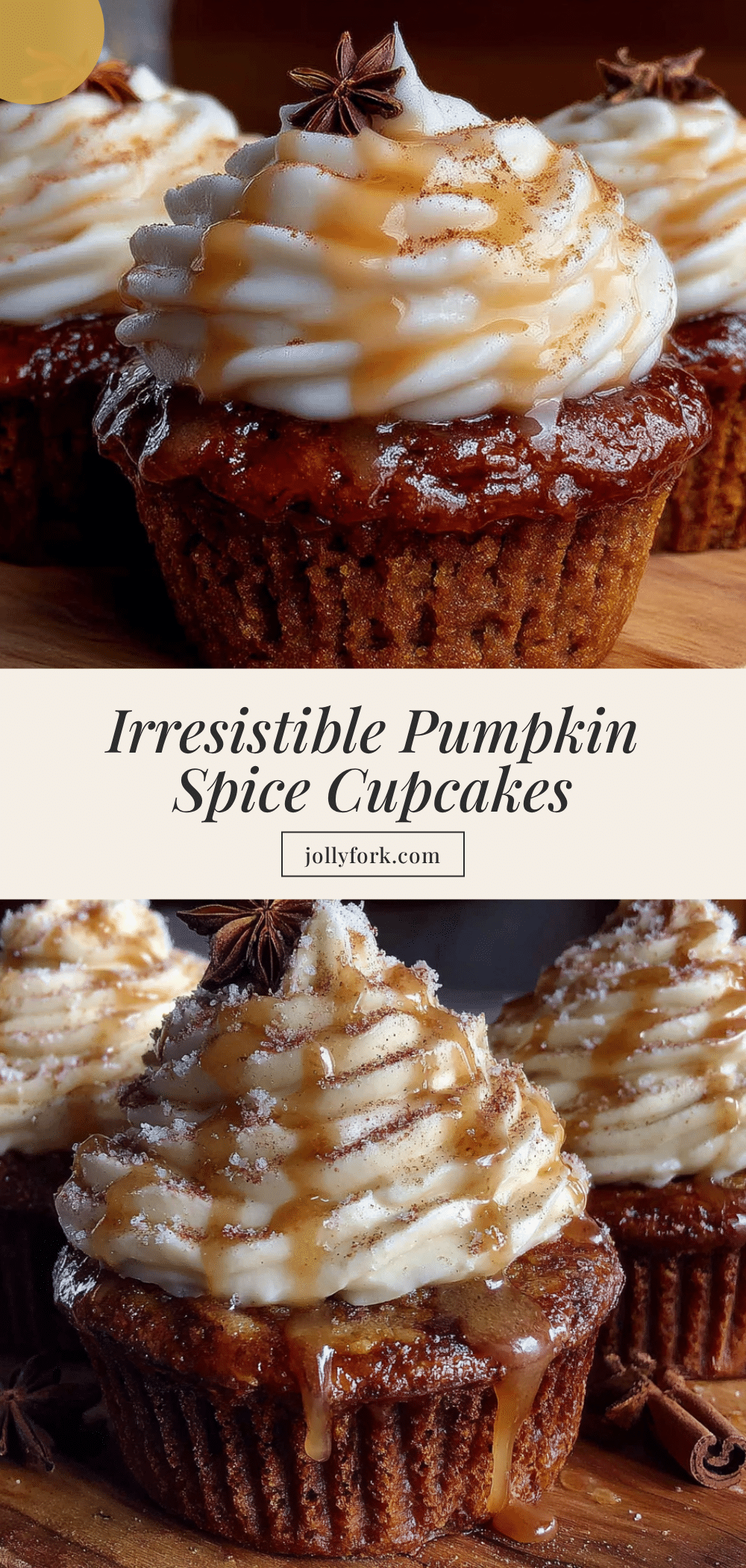 pumpkin spice cupcakes recipe