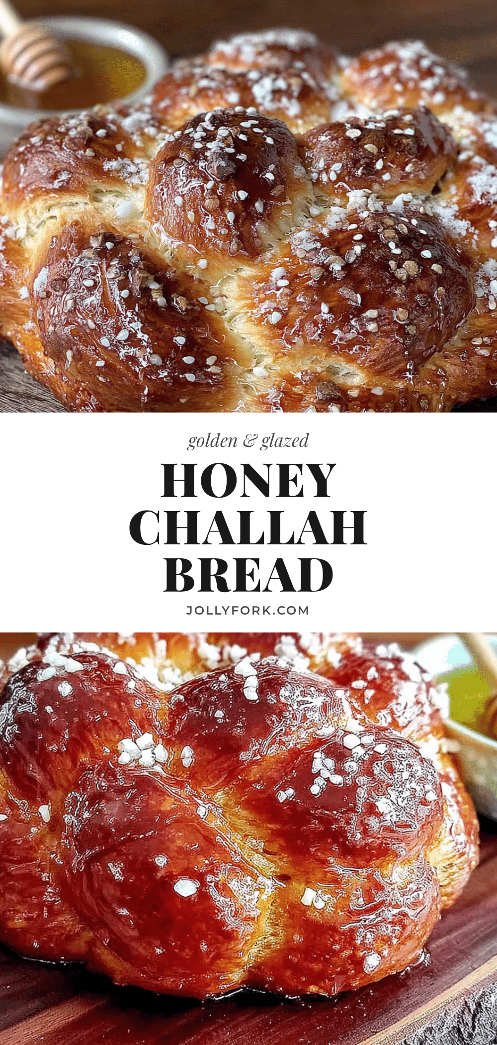 round challah bread with honey glaze recipe