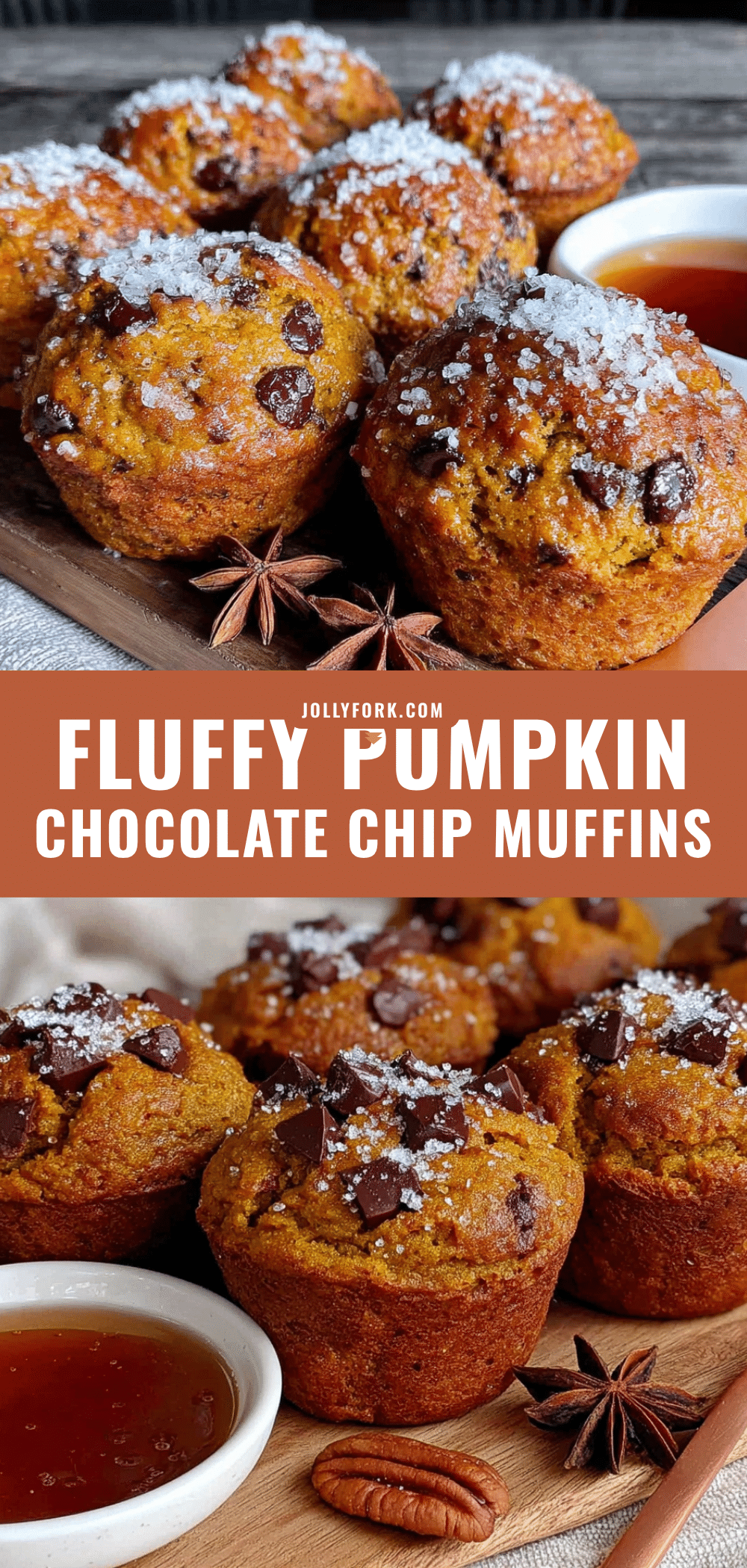 small batch fluffy pumpkin chocolate chip muffins recipe