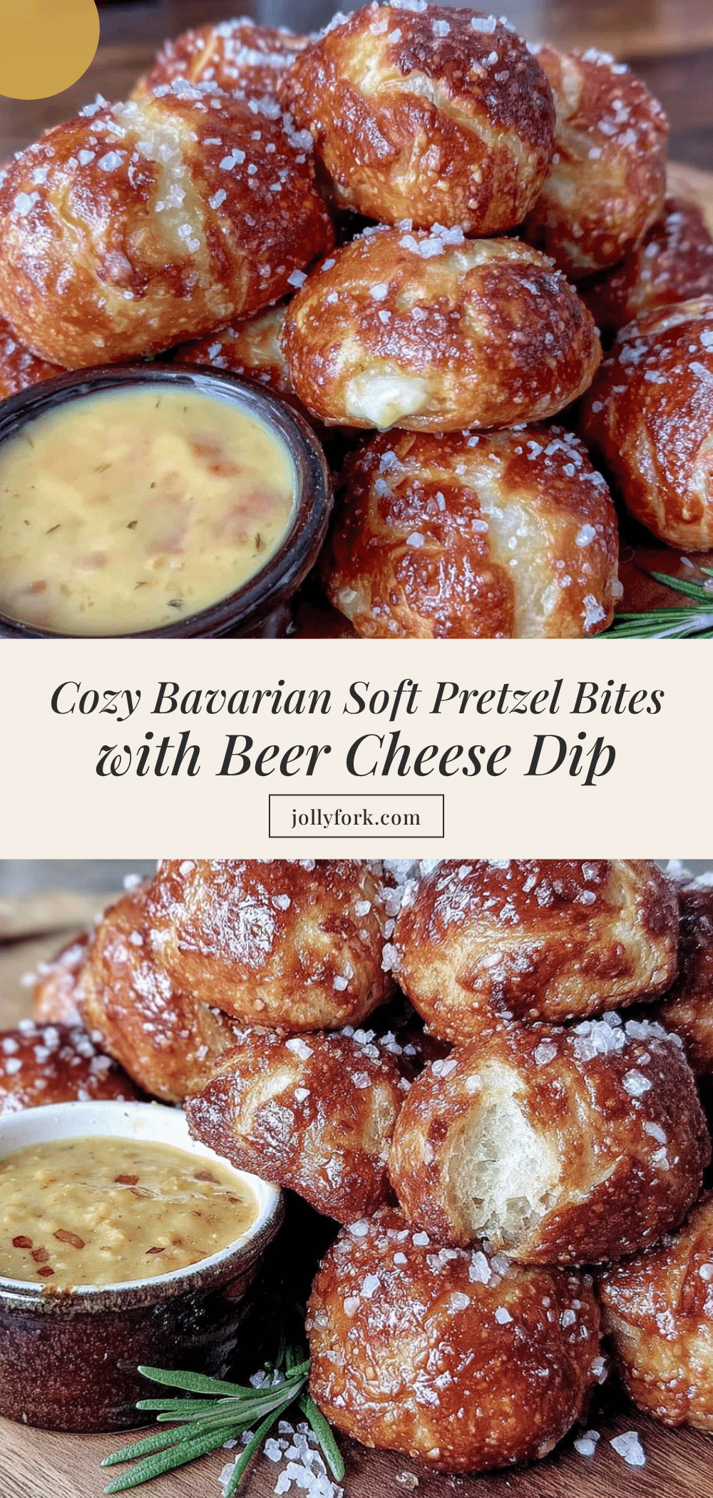 Bavarian soft pretzel bites recipe