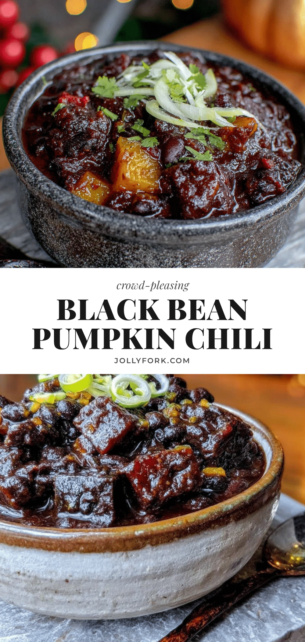 black bean pumpkin chili recipe