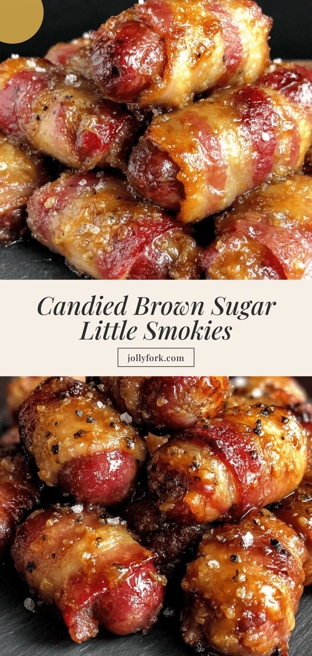 candied brown sugar bacon wrapped little smokies recipe