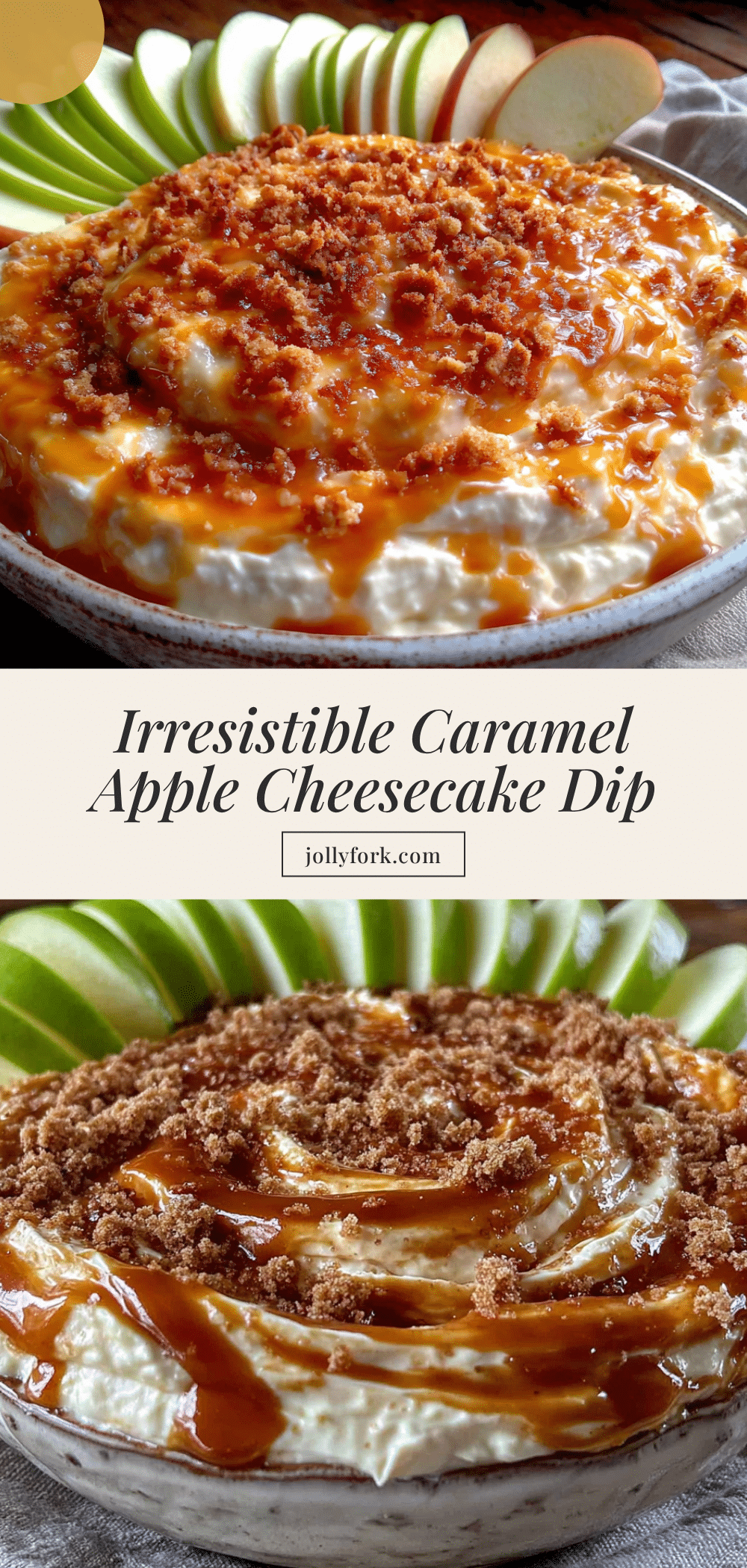 caramel apple cheesecake dip recipe