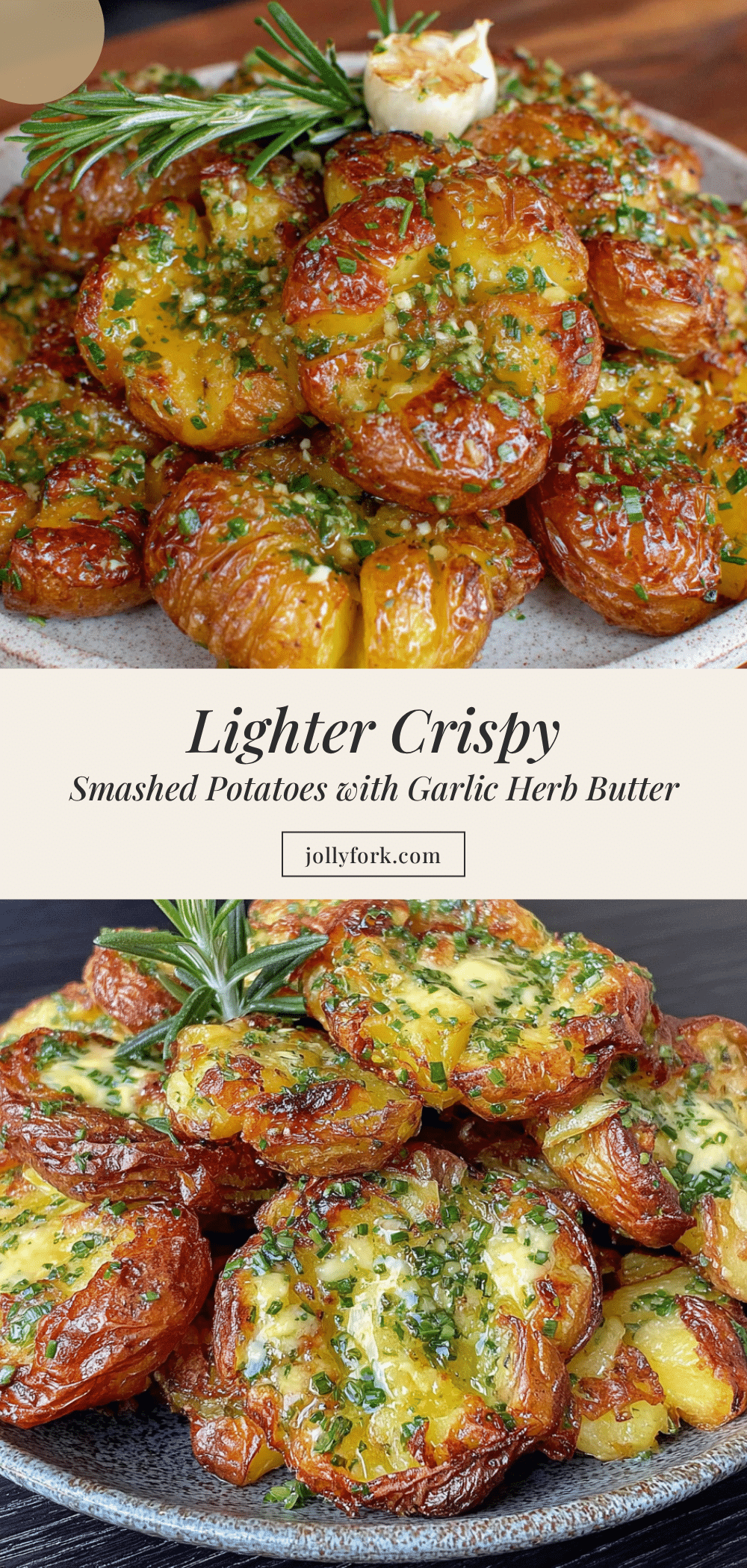 crispy smashed potatoes recipe