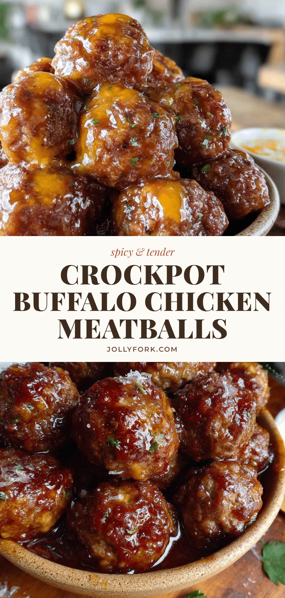 crockpot buffalo chicken meatballs recipe