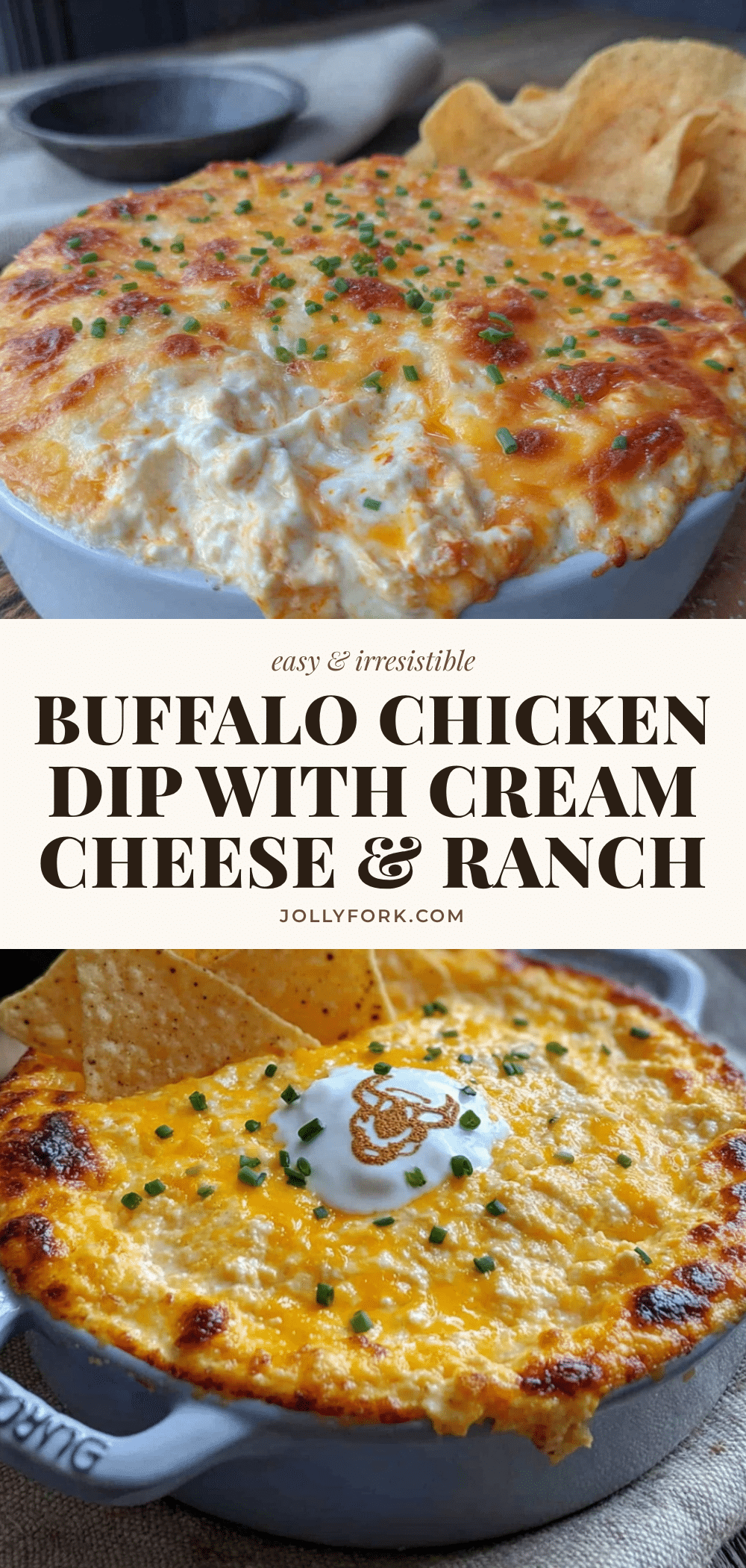 easy buffalo chicken dip recipe