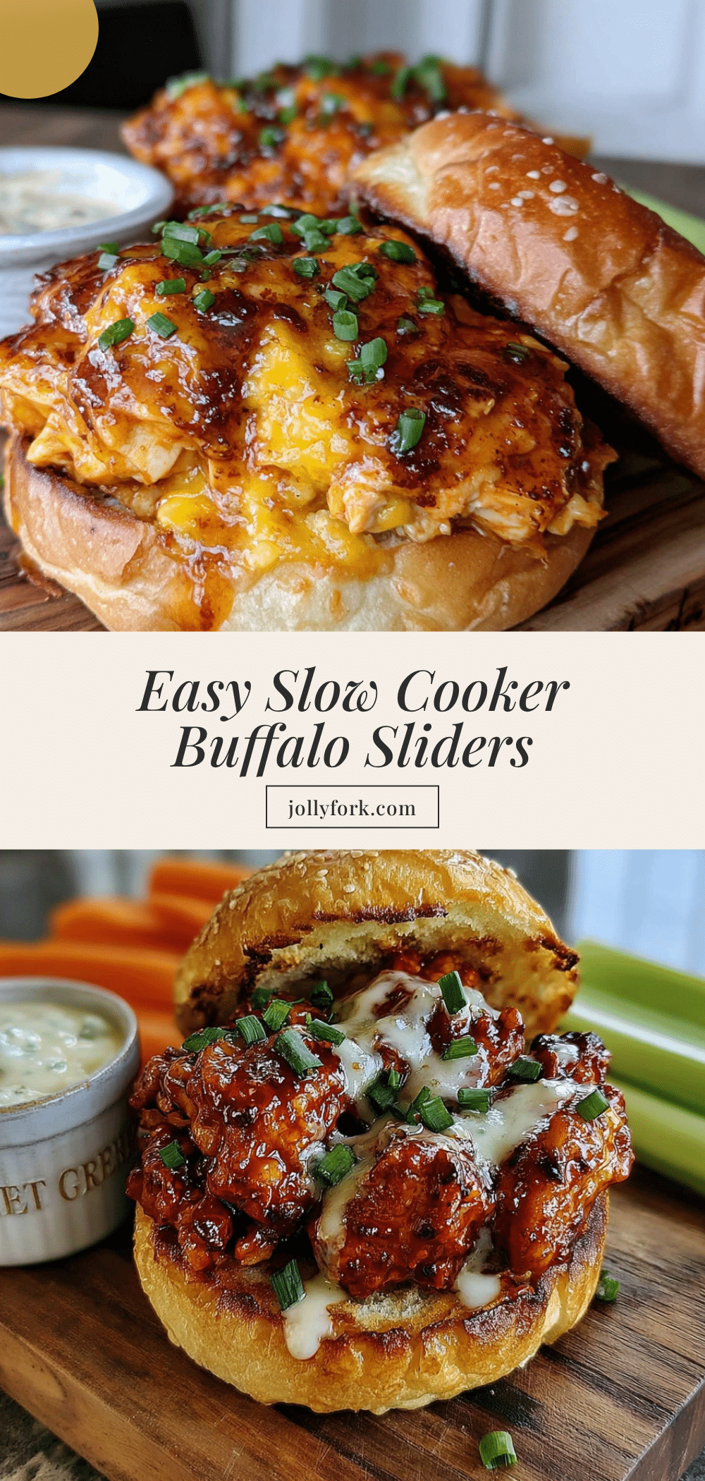 easy crockpot buffalo chicken sliders recipe