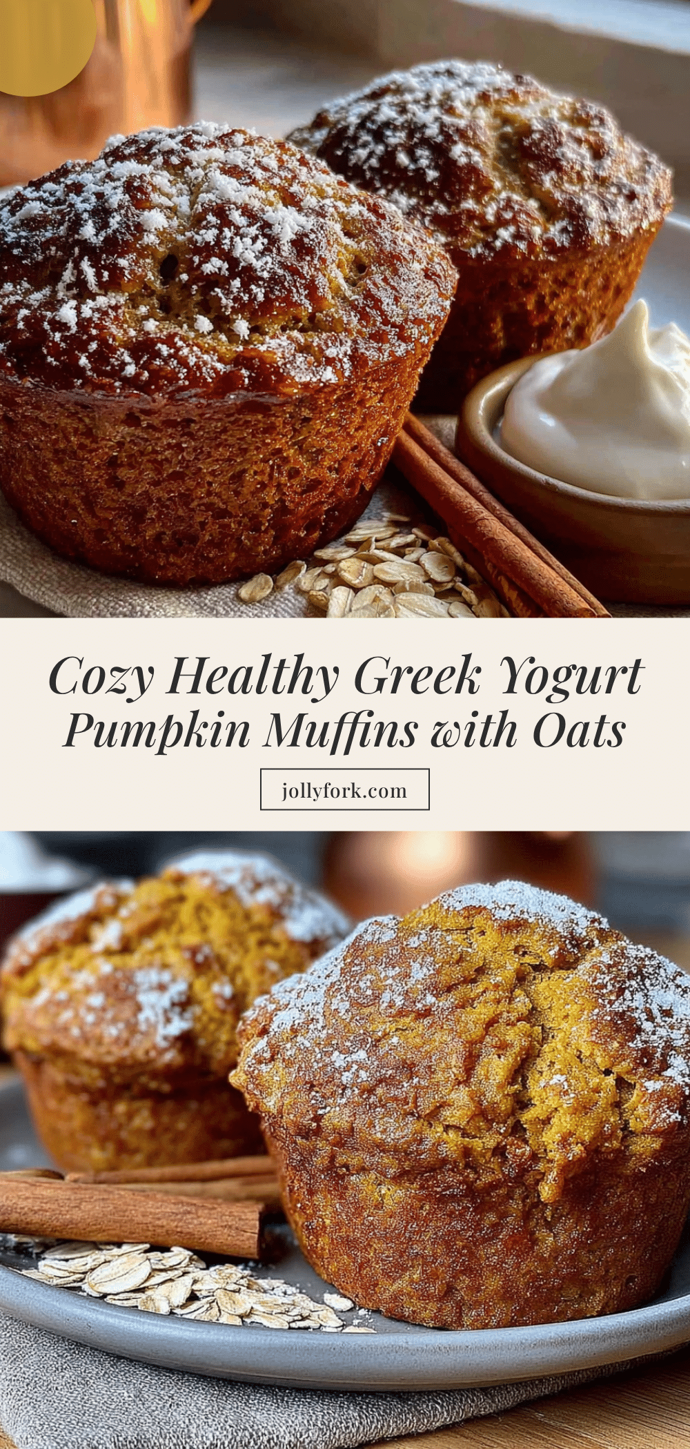 greek yogurt pumpkin muffins with oats recipe