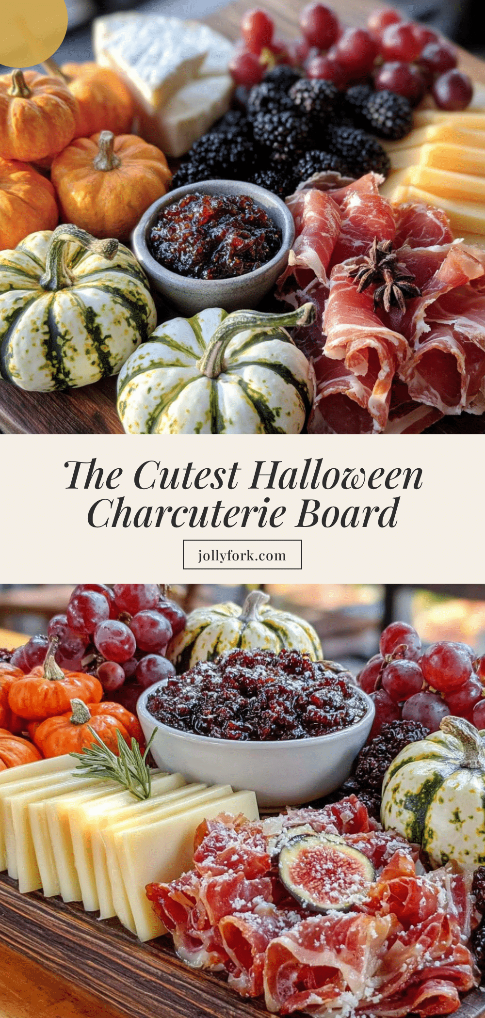 halloween charcuterie board with mini pumpkins recipe