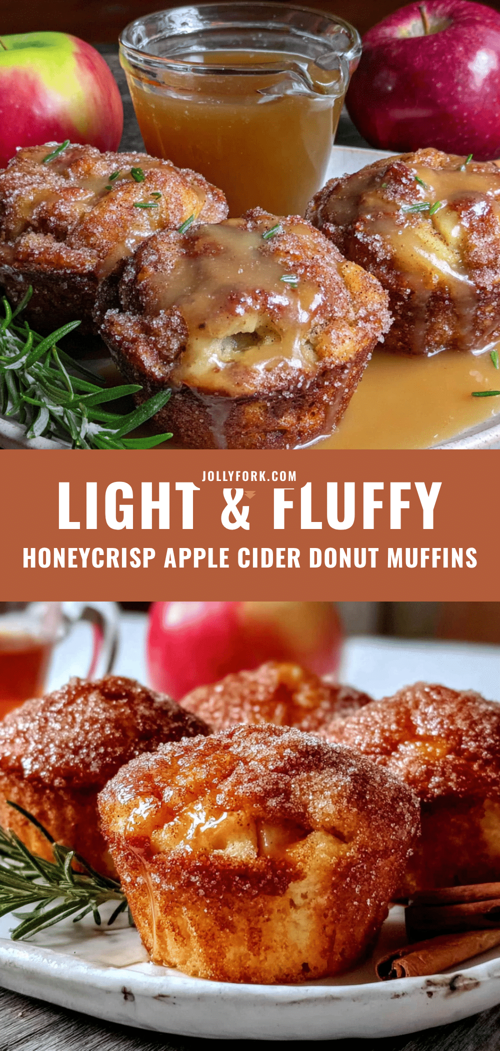 honeycrisp apple cider donut muffins recipe